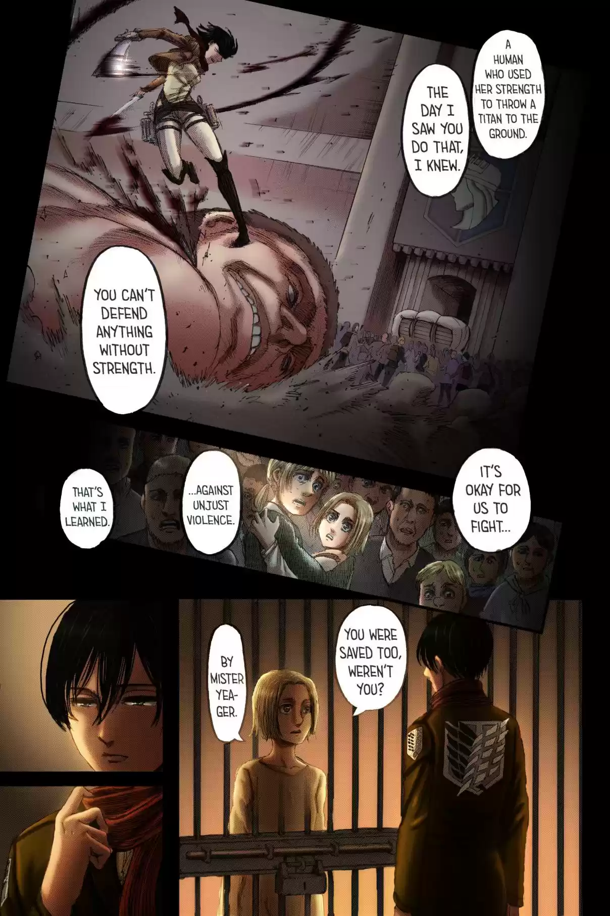 Shingeki no Kyojin (fan colored) Ch. 109 Guides