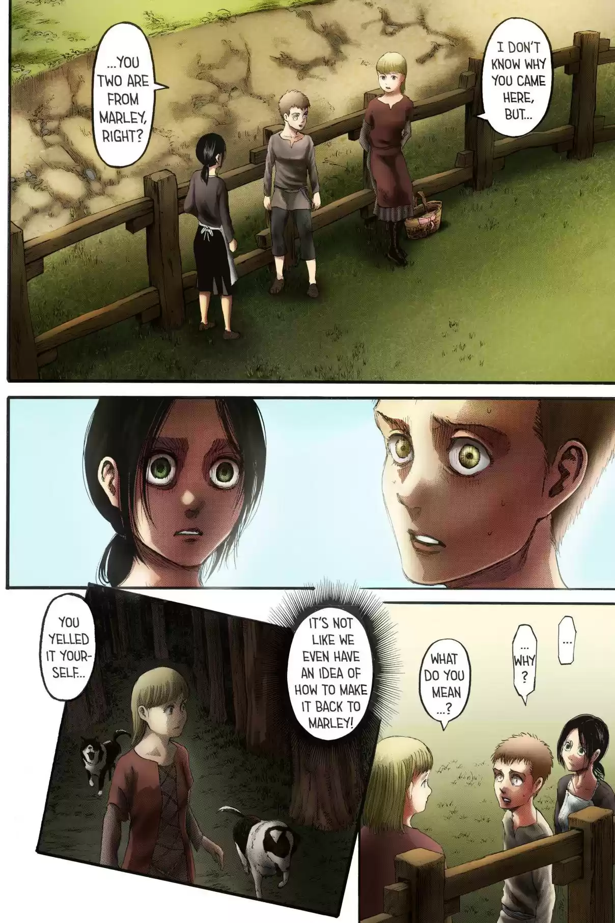 Shingeki no Kyojin (fan colored) Ch. 109 Guides