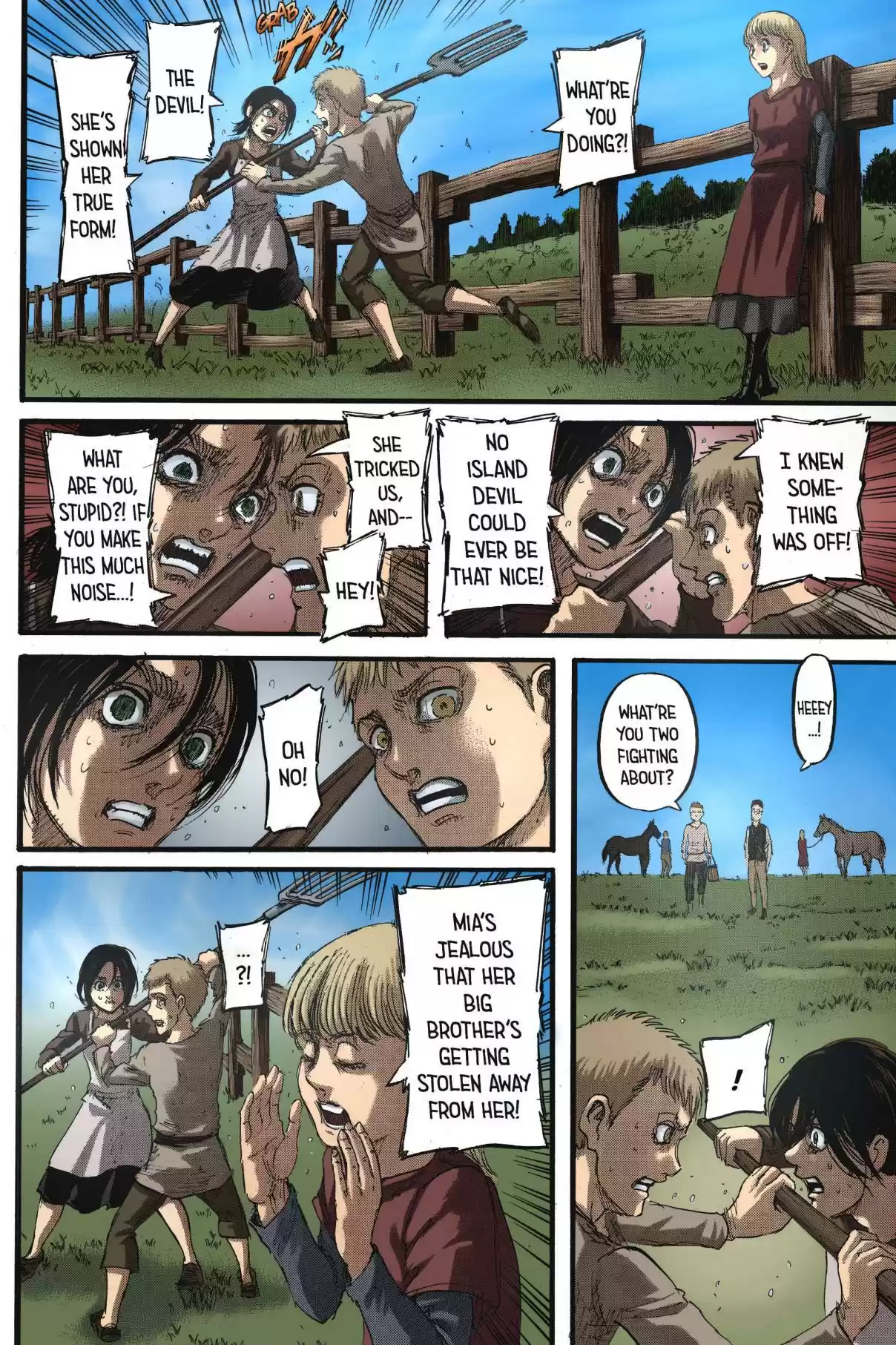 Shingeki no Kyojin (fan colored) Ch. 109 Guides