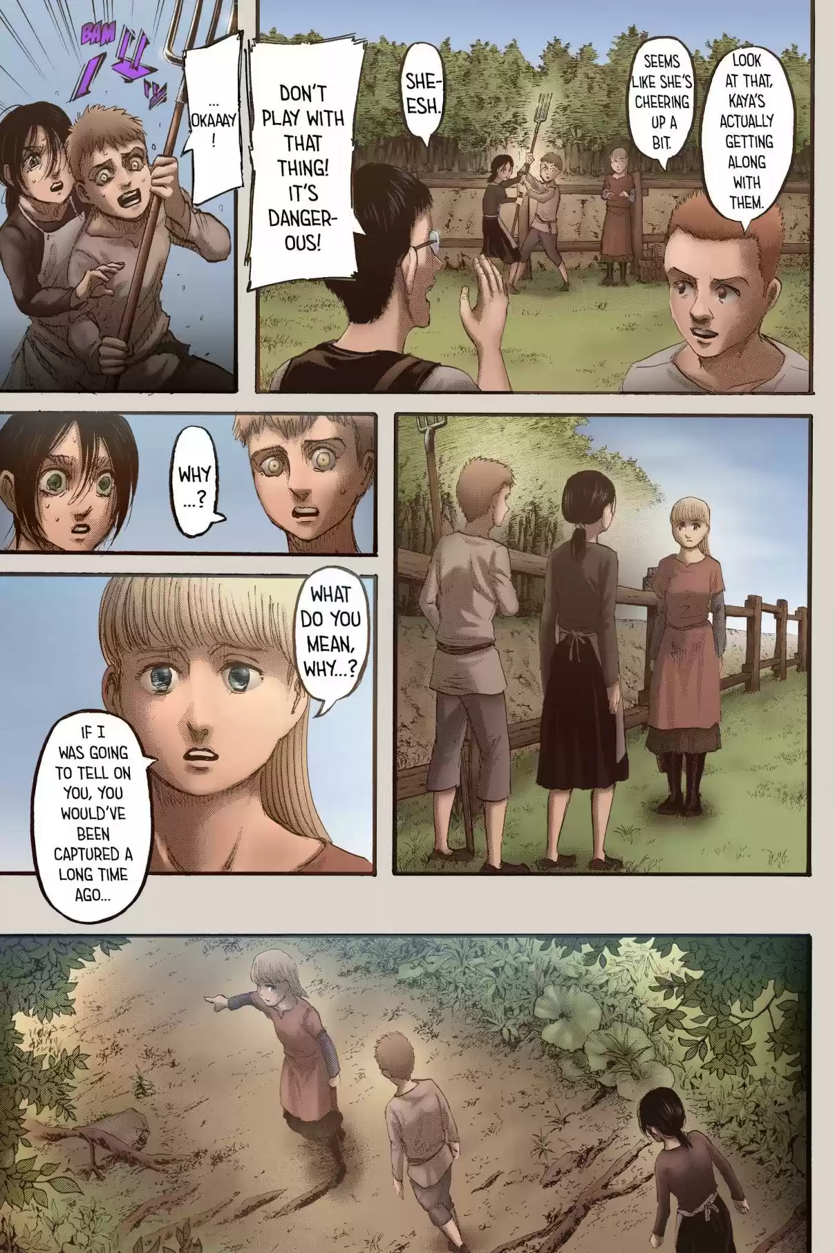 Shingeki no Kyojin (fan colored) Ch. 109 Guides