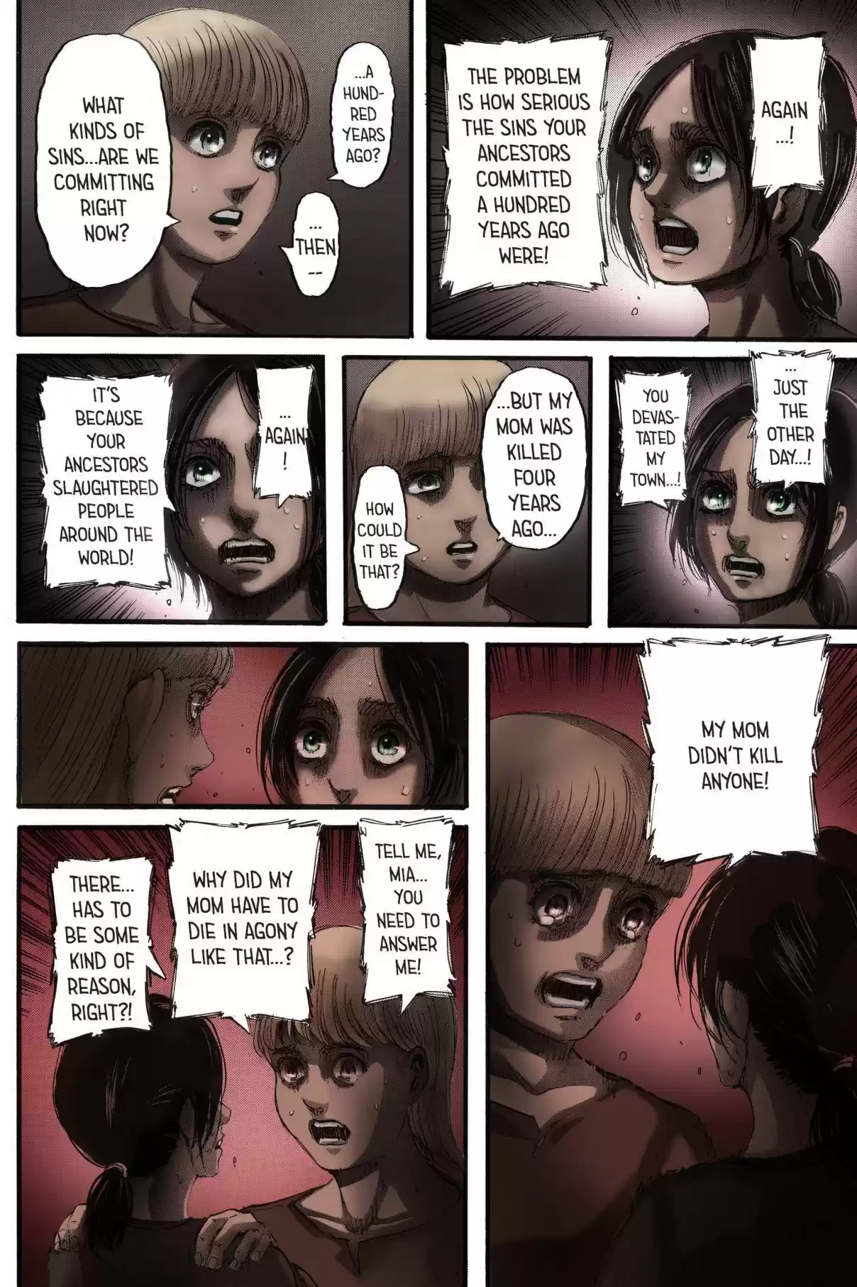Shingeki no Kyojin (fan colored) Ch. 109 Guides