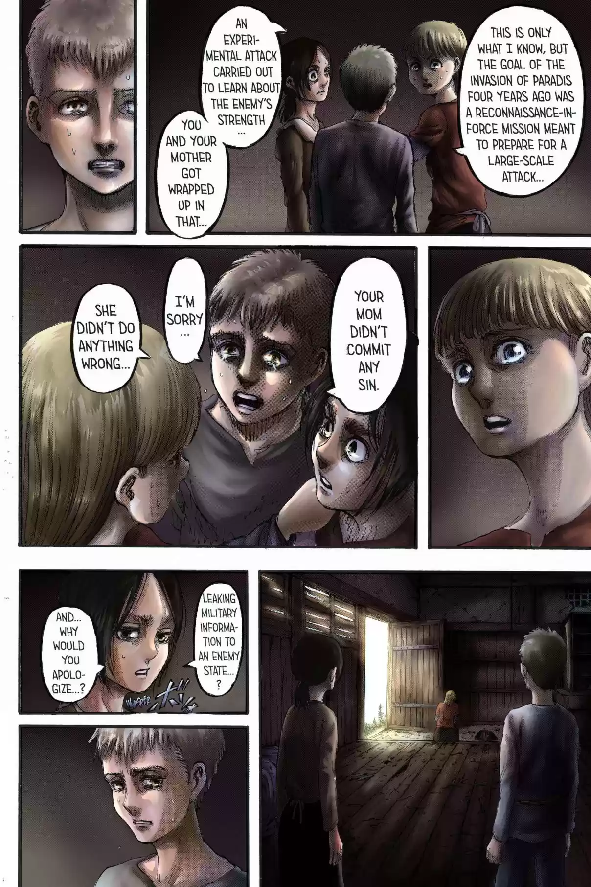 Shingeki no Kyojin (fan colored) Ch. 109 Guides