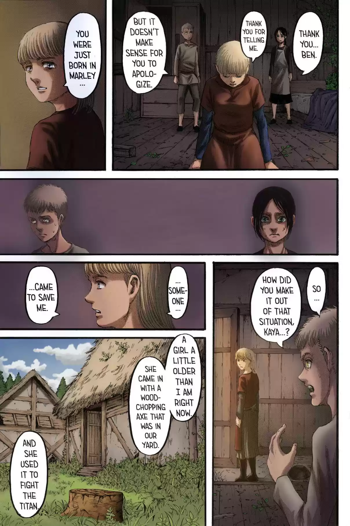 Shingeki no Kyojin (fan colored) Ch. 109 Guides