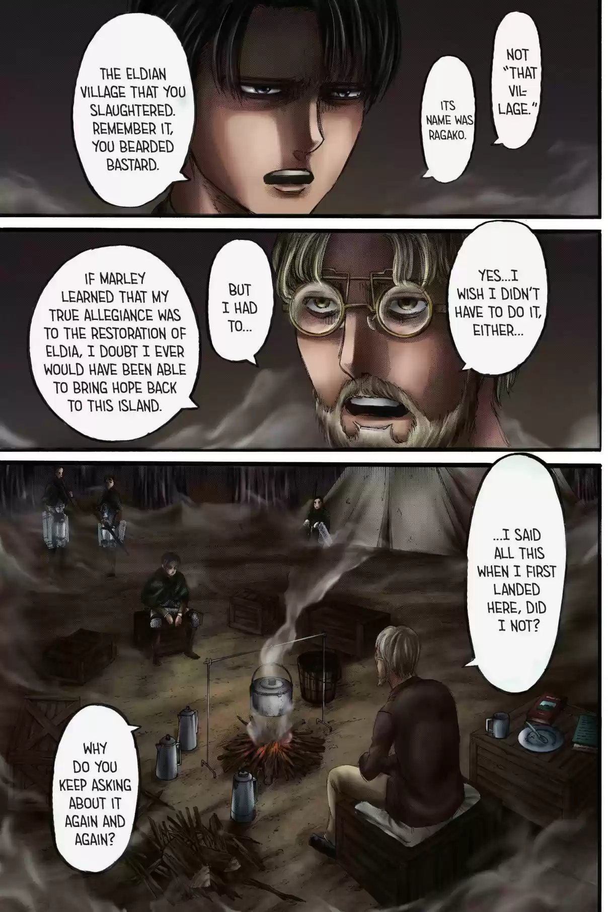 Shingeki no Kyojin (fan colored) Ch. 110 Counterfeit