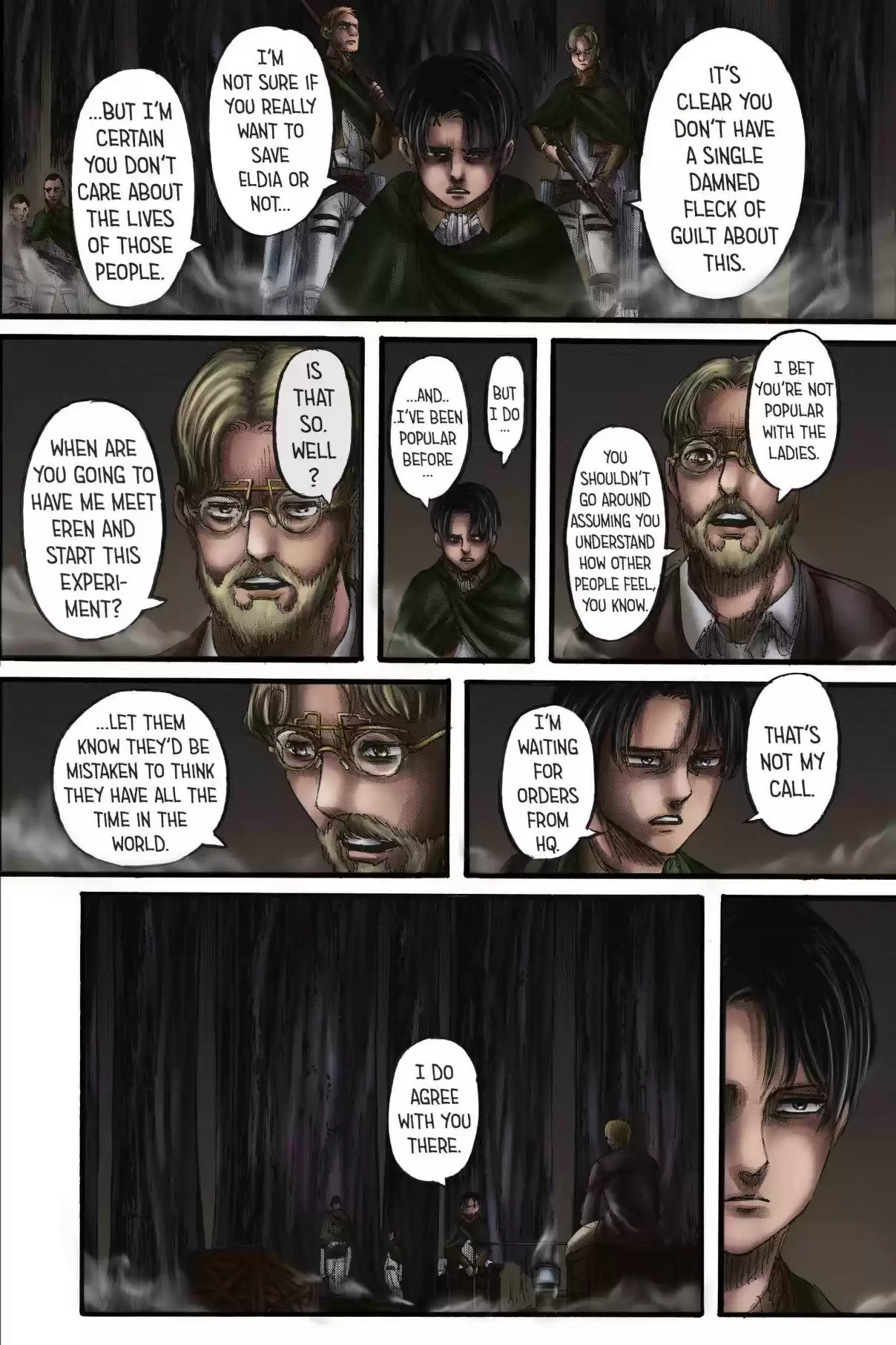 Shingeki no Kyojin (fan colored) Ch. 110 Counterfeit