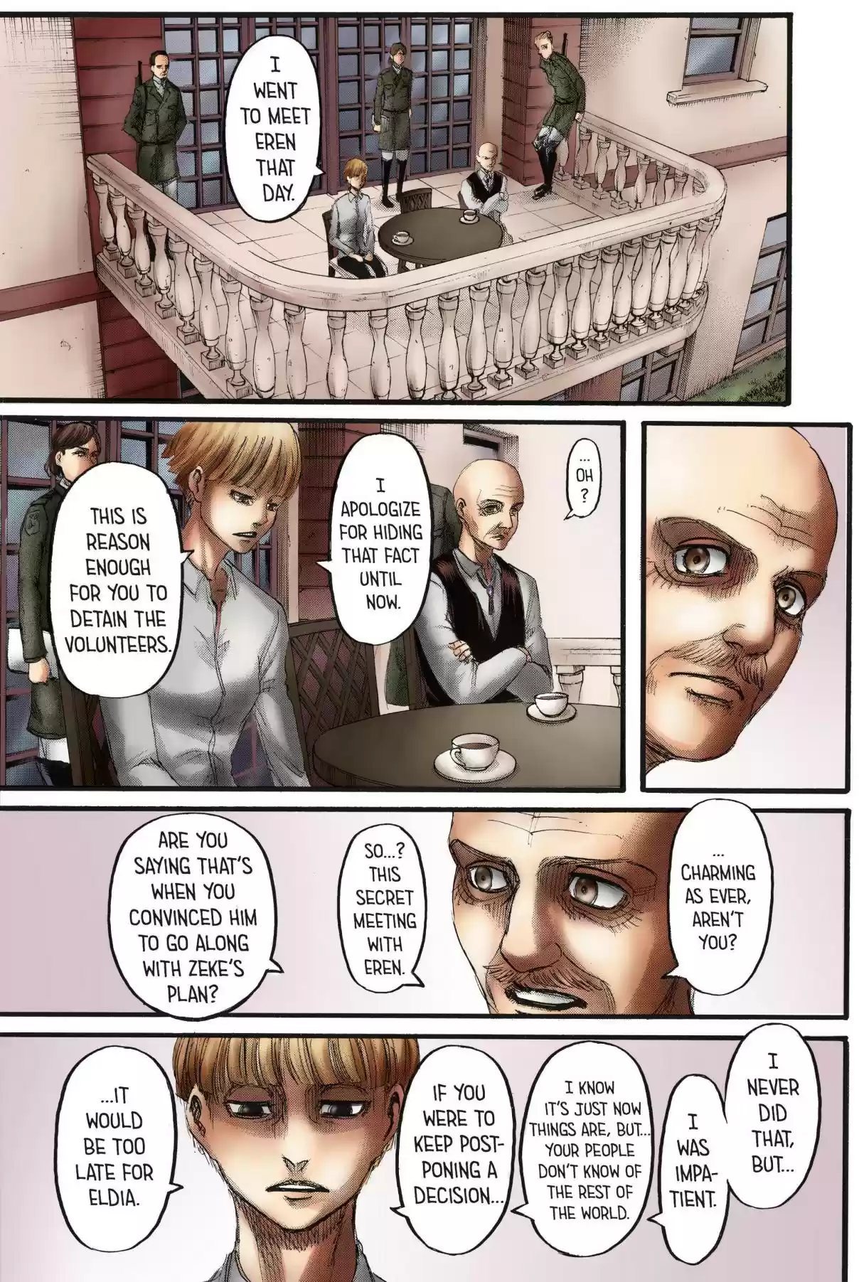 Shingeki no Kyojin (fan colored) Ch. 110 Counterfeit