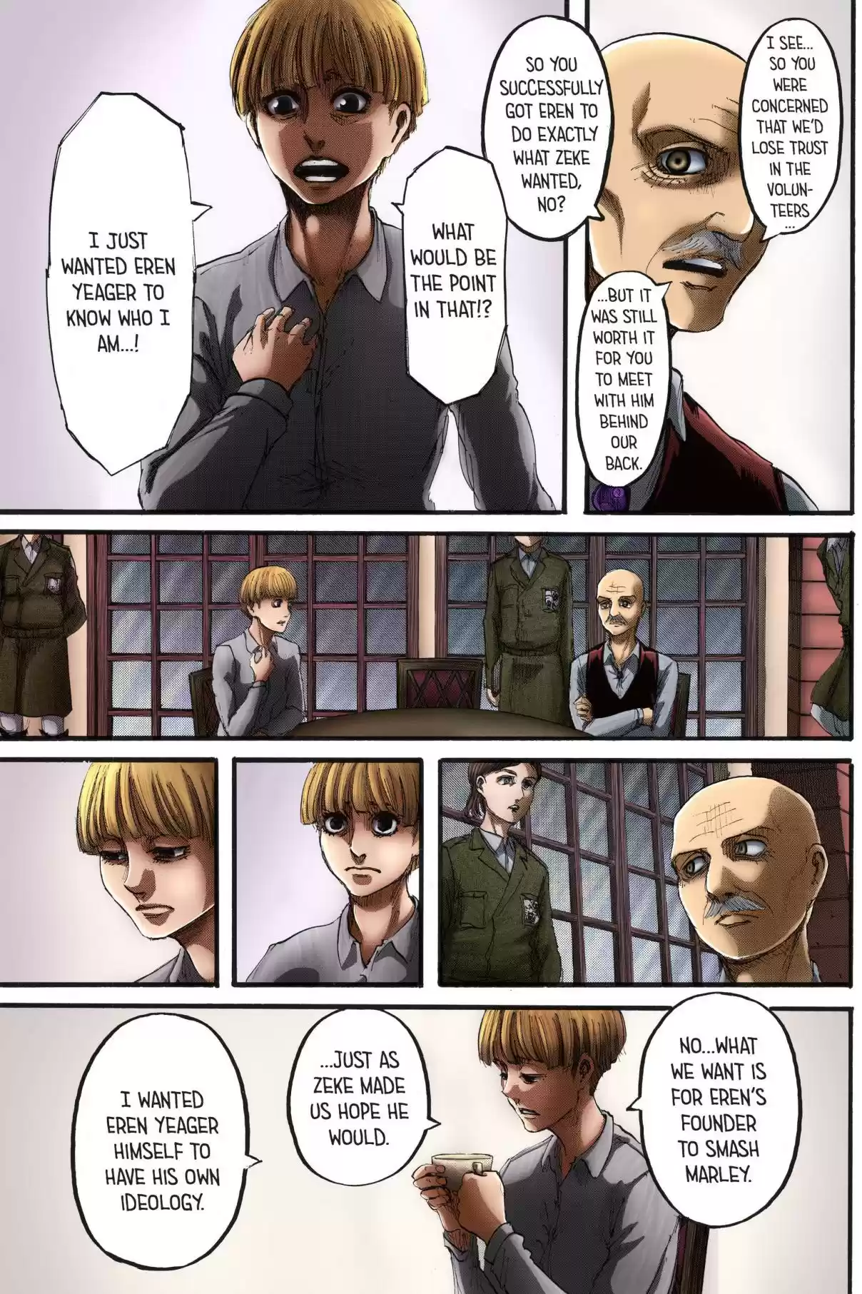 Shingeki no Kyojin (fan colored) Ch. 110 Counterfeit