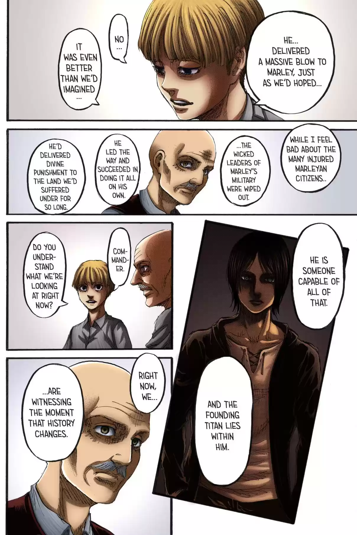 Shingeki no Kyojin (fan colored) Ch. 110 Counterfeit