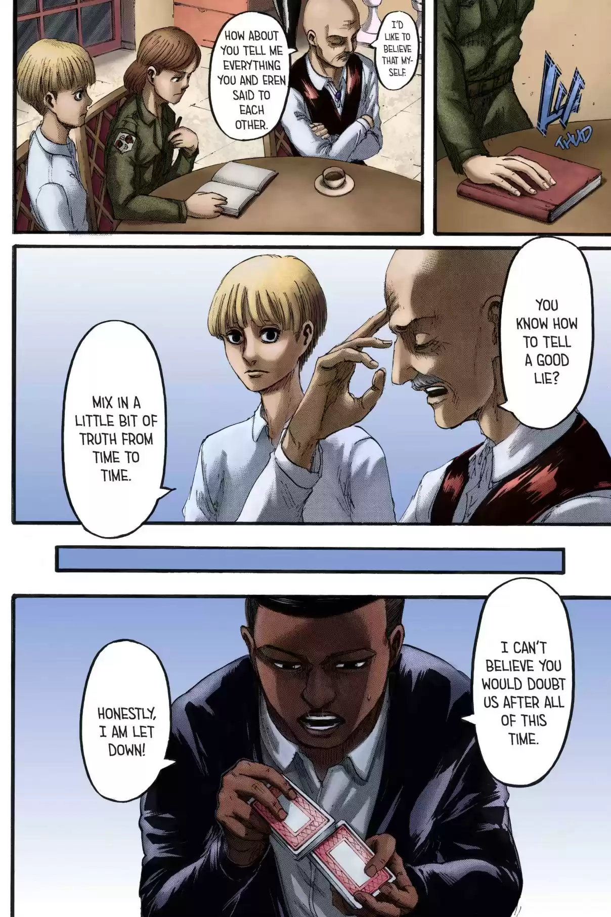 Shingeki no Kyojin (fan colored) Ch. 110 Counterfeit