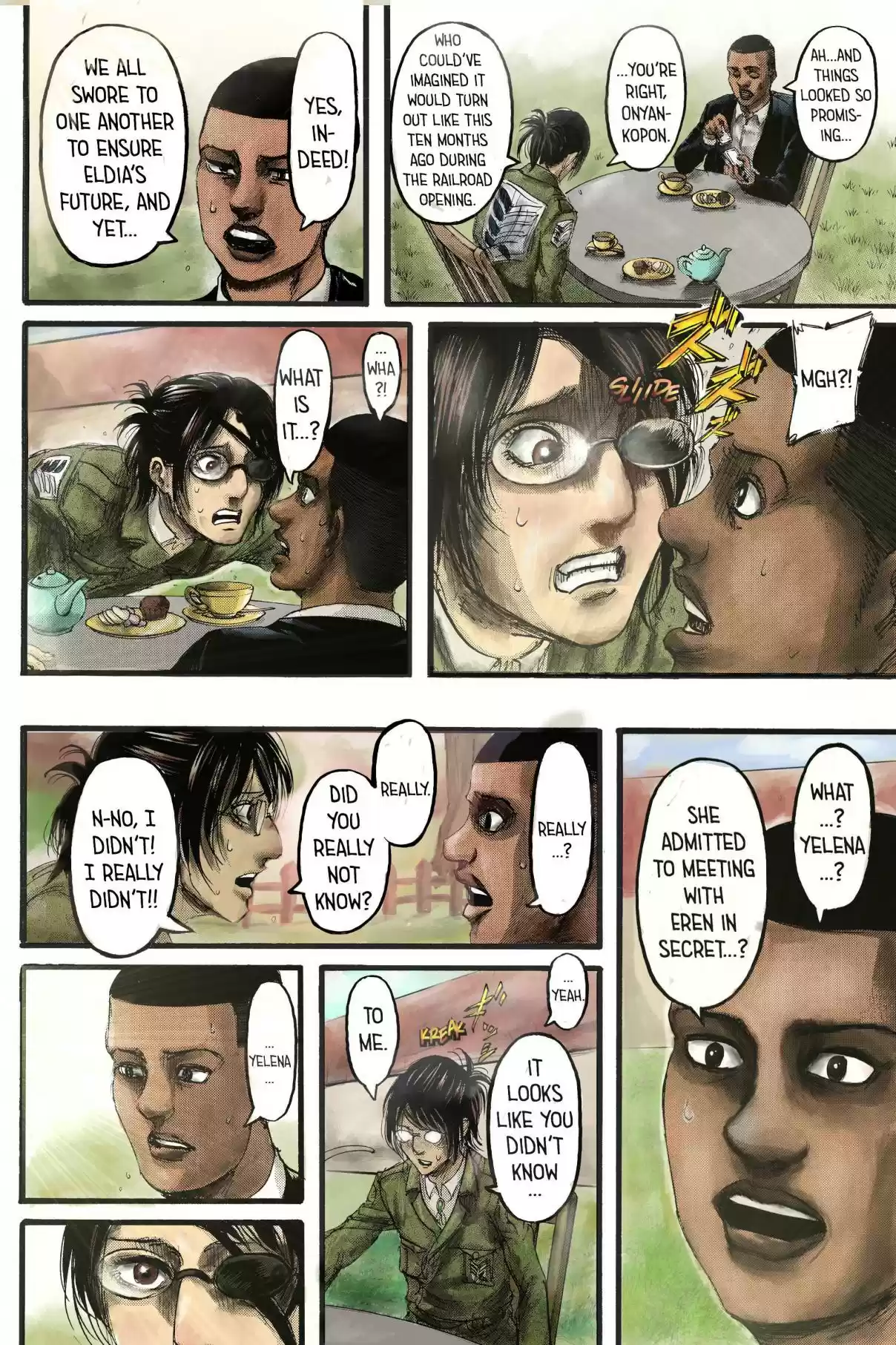 Shingeki no Kyojin (fan colored) Ch. 110 Counterfeit
