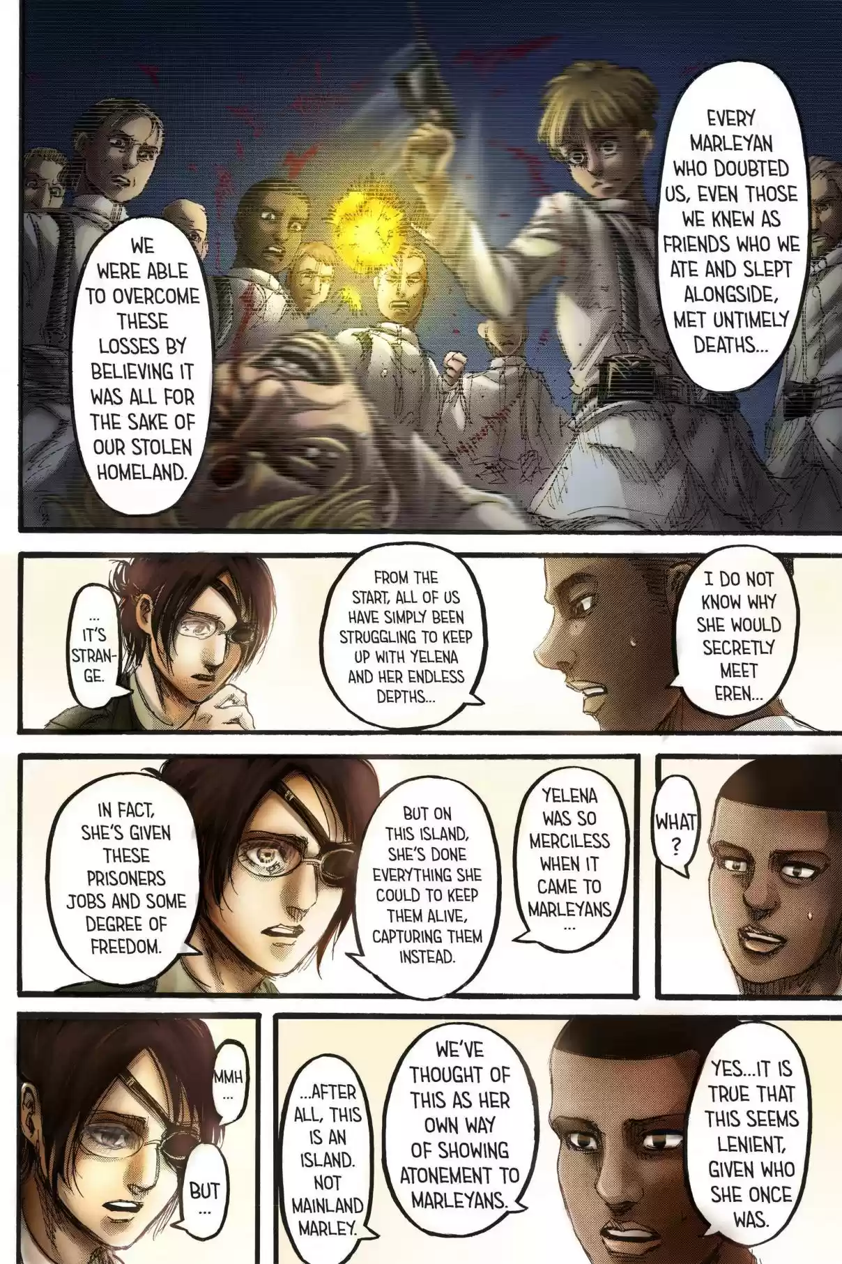 Shingeki no Kyojin (fan colored) Ch. 110 Counterfeit