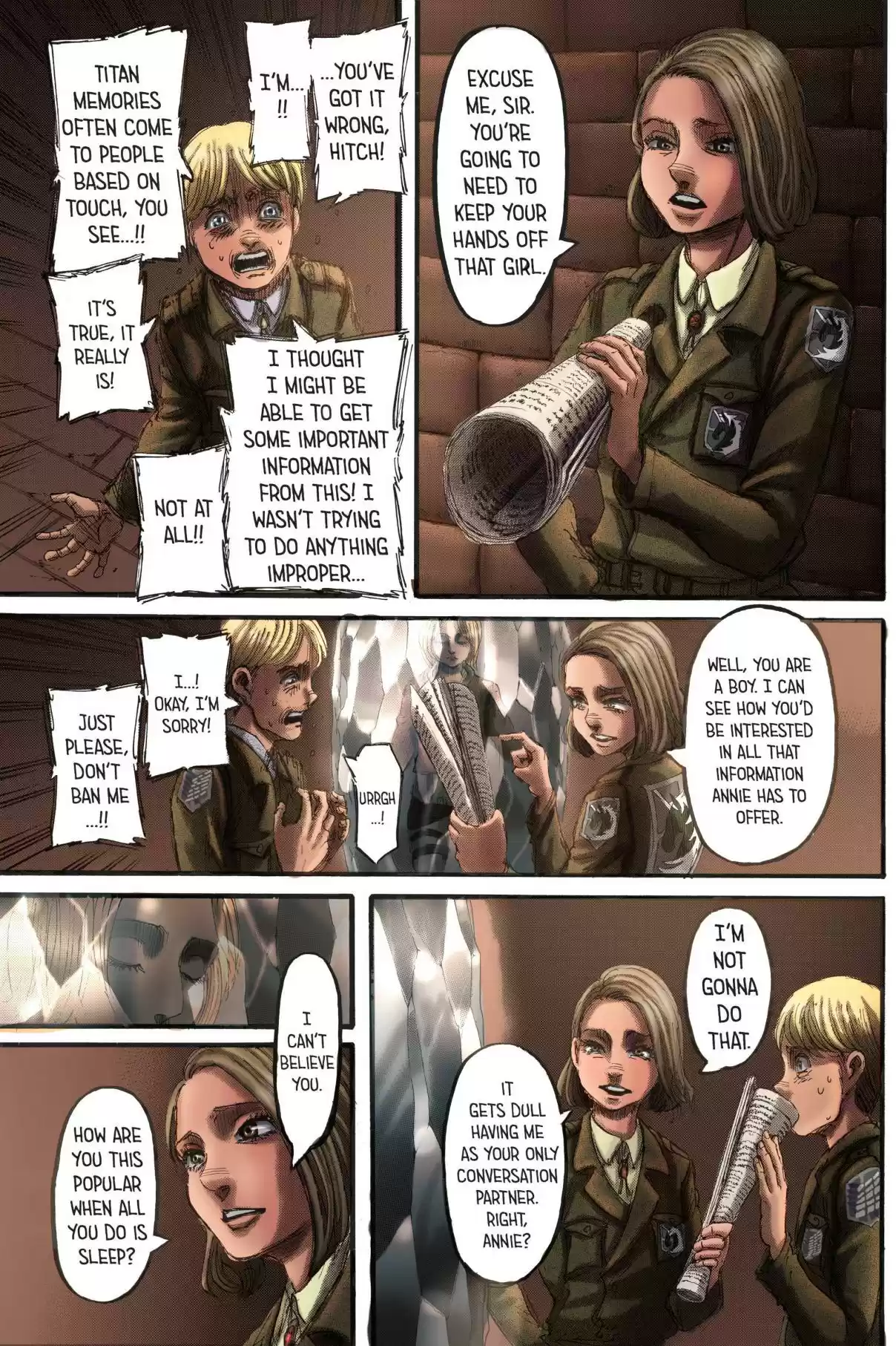Shingeki no Kyojin (fan colored) Ch. 110 Counterfeit