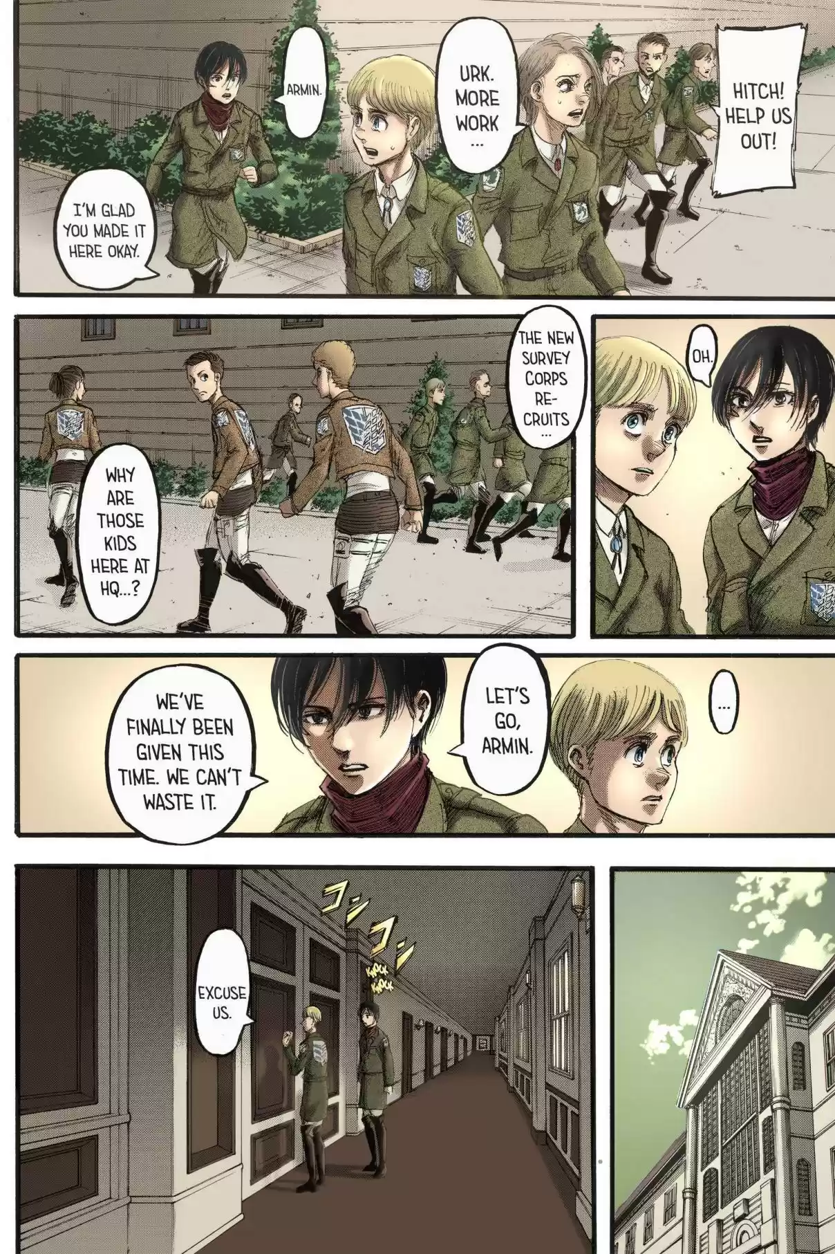 Shingeki no Kyojin (fan colored) Ch. 110 Counterfeit
