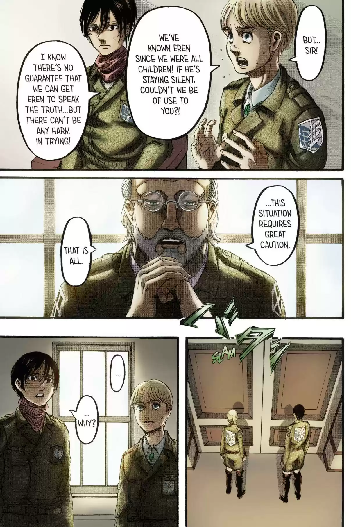 Shingeki no Kyojin (fan colored) Ch. 110 Counterfeit