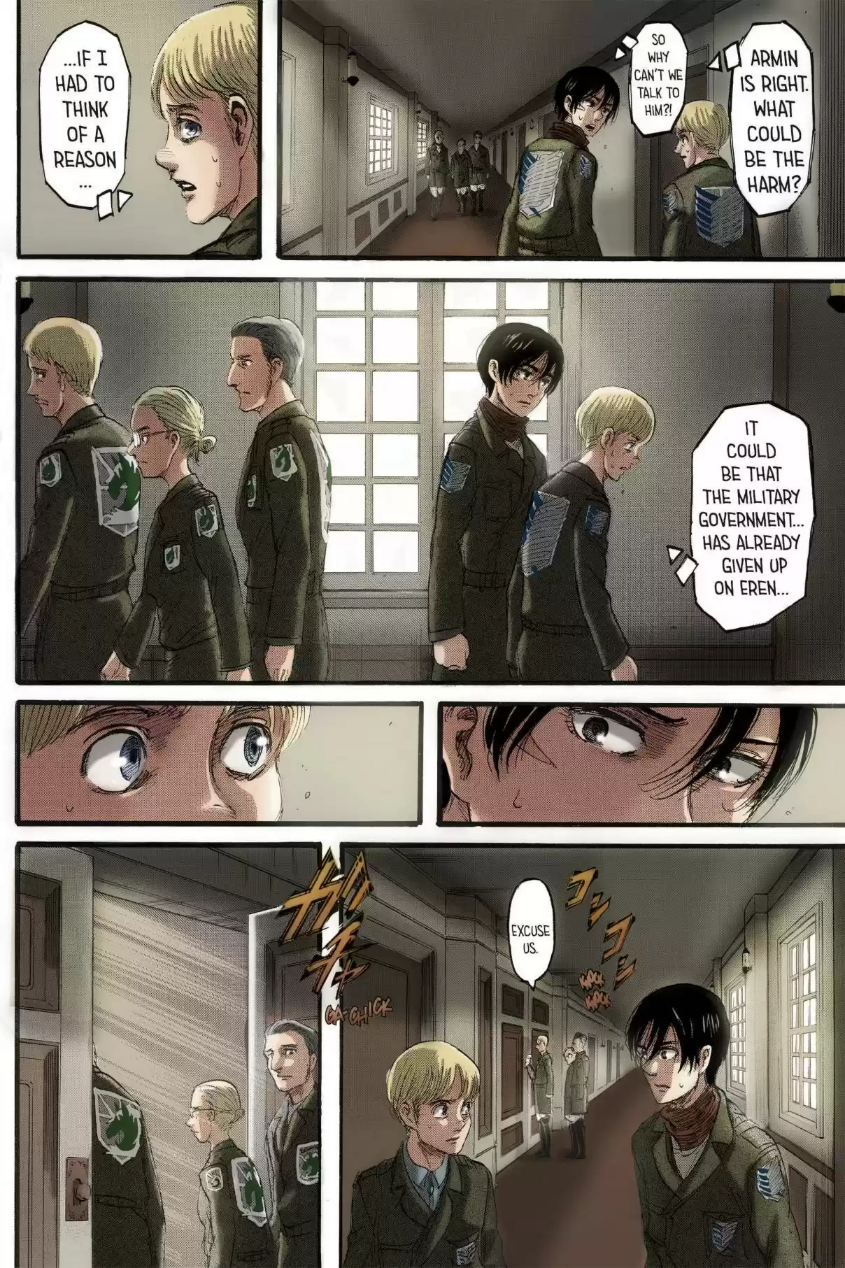 Shingeki no Kyojin (fan colored) Ch. 110 Counterfeit