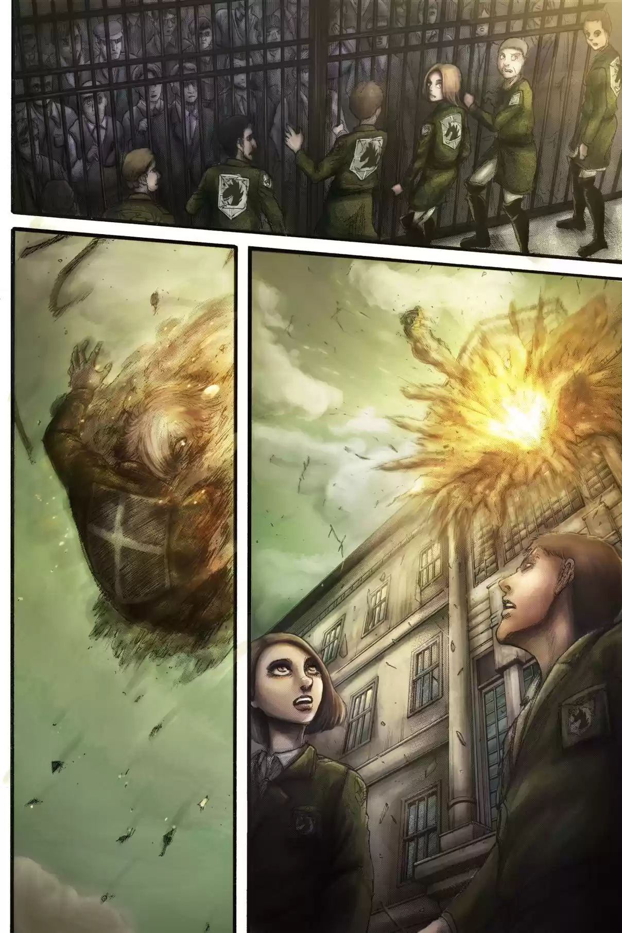 Shingeki no Kyojin (fan colored) Ch. 110 Counterfeit