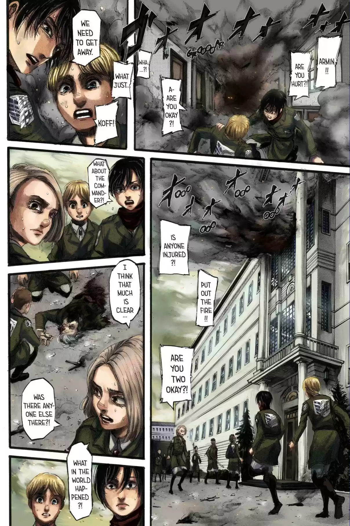Shingeki no Kyojin (fan colored) Ch. 110 Counterfeit