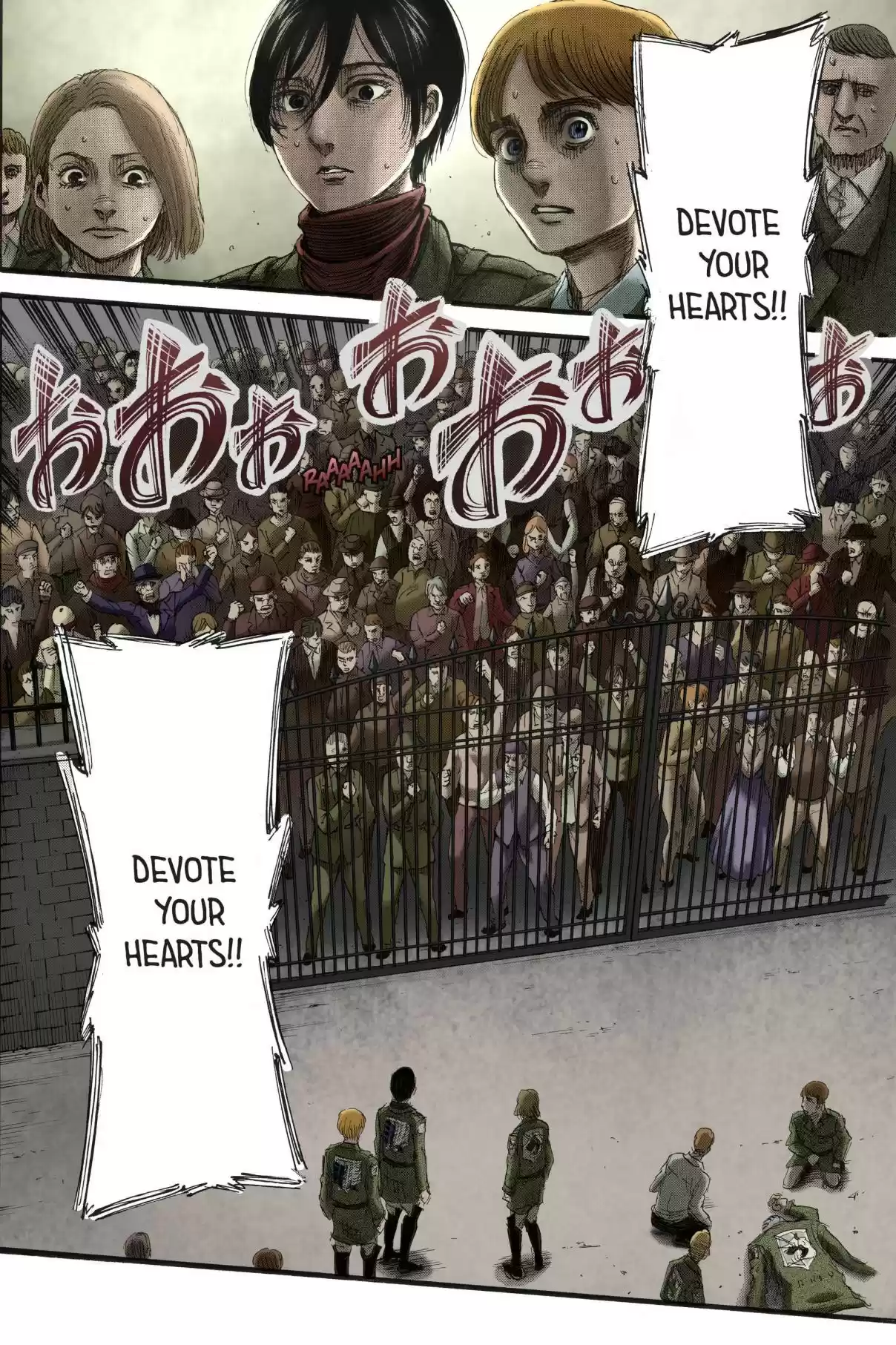 Shingeki no Kyojin (fan colored) Ch. 110 Counterfeit