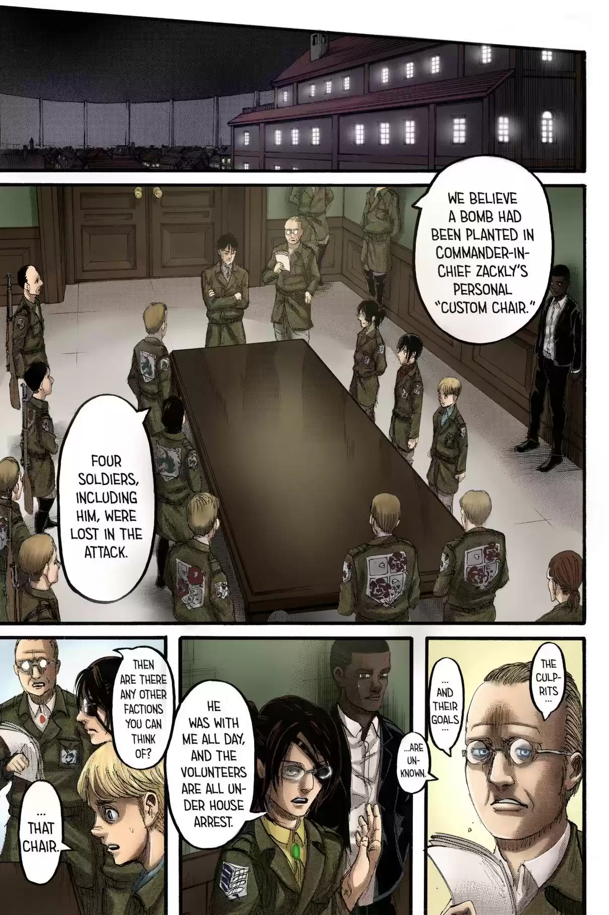Shingeki no Kyojin (fan colored) Ch. 110 Counterfeit