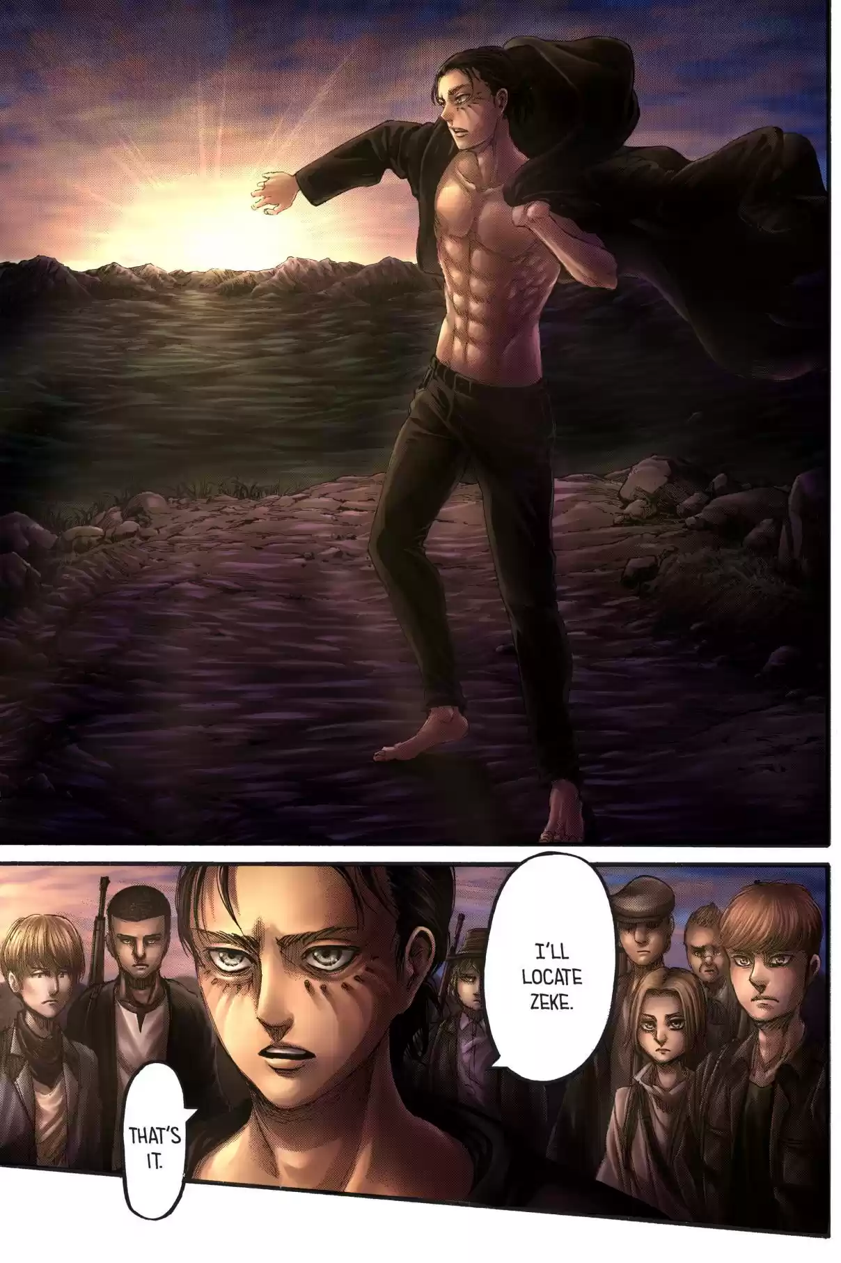 Shingeki no Kyojin (fan colored) Ch. 110 Counterfeit
