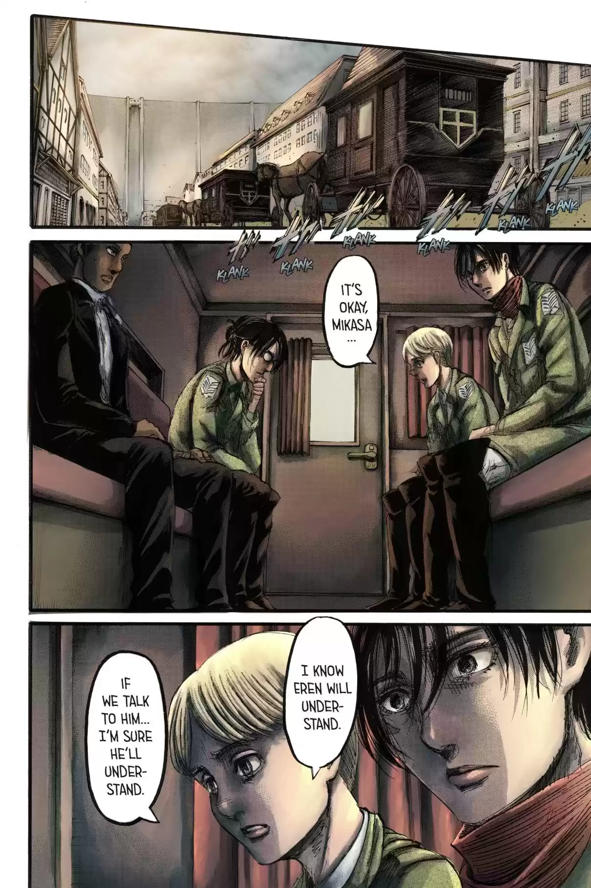 Shingeki no Kyojin (fan colored) Ch. 110 Counterfeit
