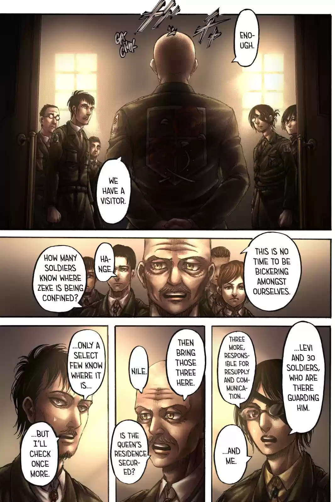 Shingeki no Kyojin (fan colored) Ch. 111 Children of the Forest