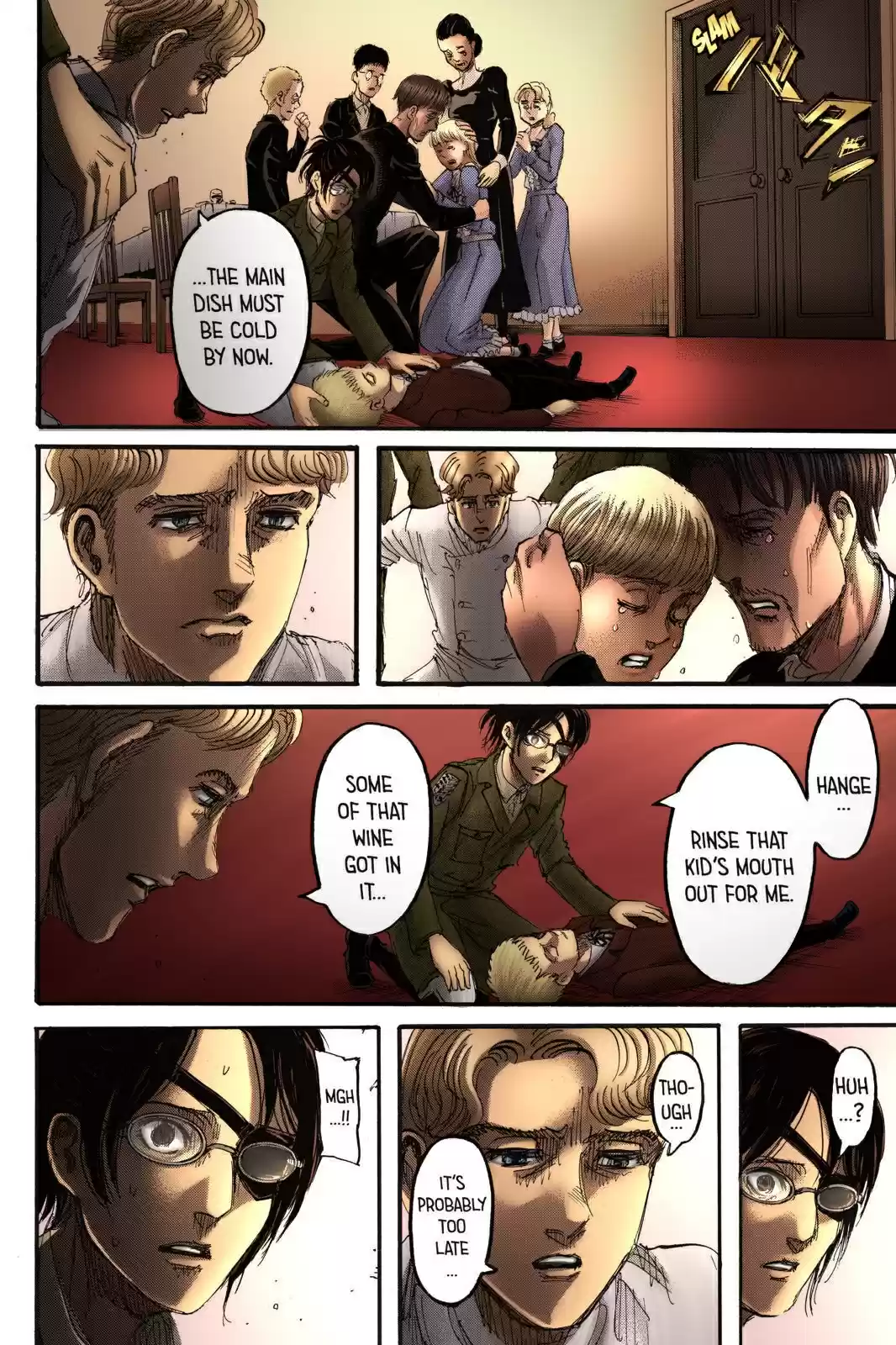 Shingeki no Kyojin (fan colored) Ch. 111 Children of the Forest