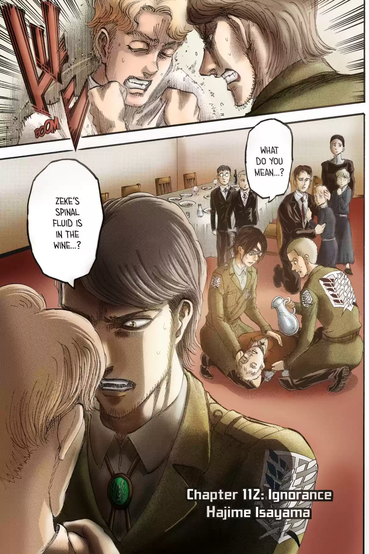 Shingeki no Kyojin (fan colored) Ch. 112 Ignorance