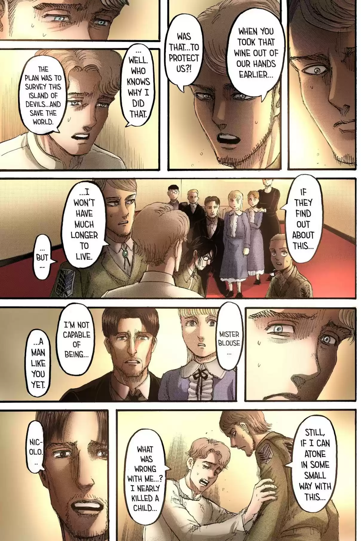 Shingeki no Kyojin (fan colored) Ch. 112 Ignorance