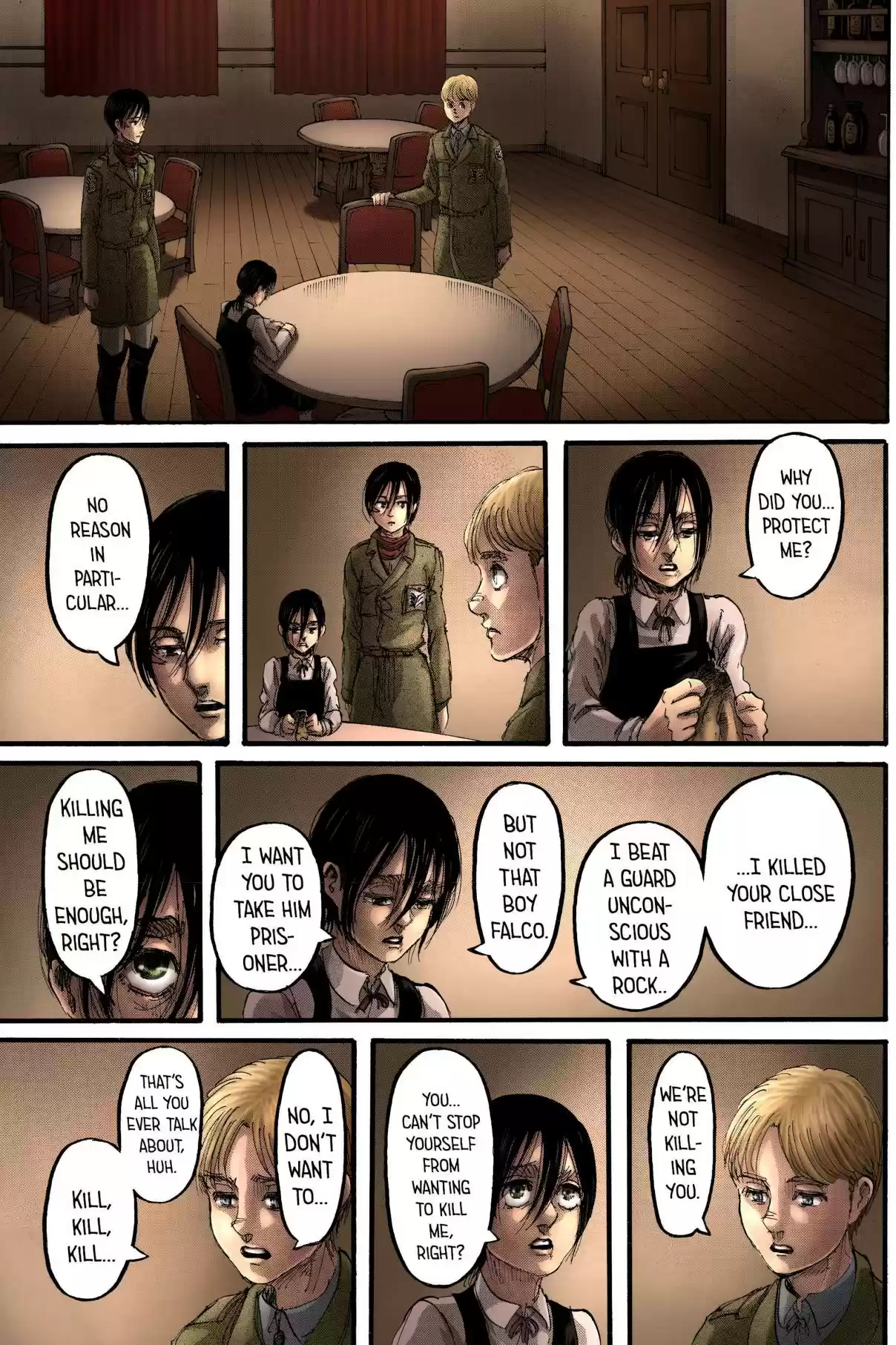 Shingeki no Kyojin (fan colored) Ch. 112 Ignorance