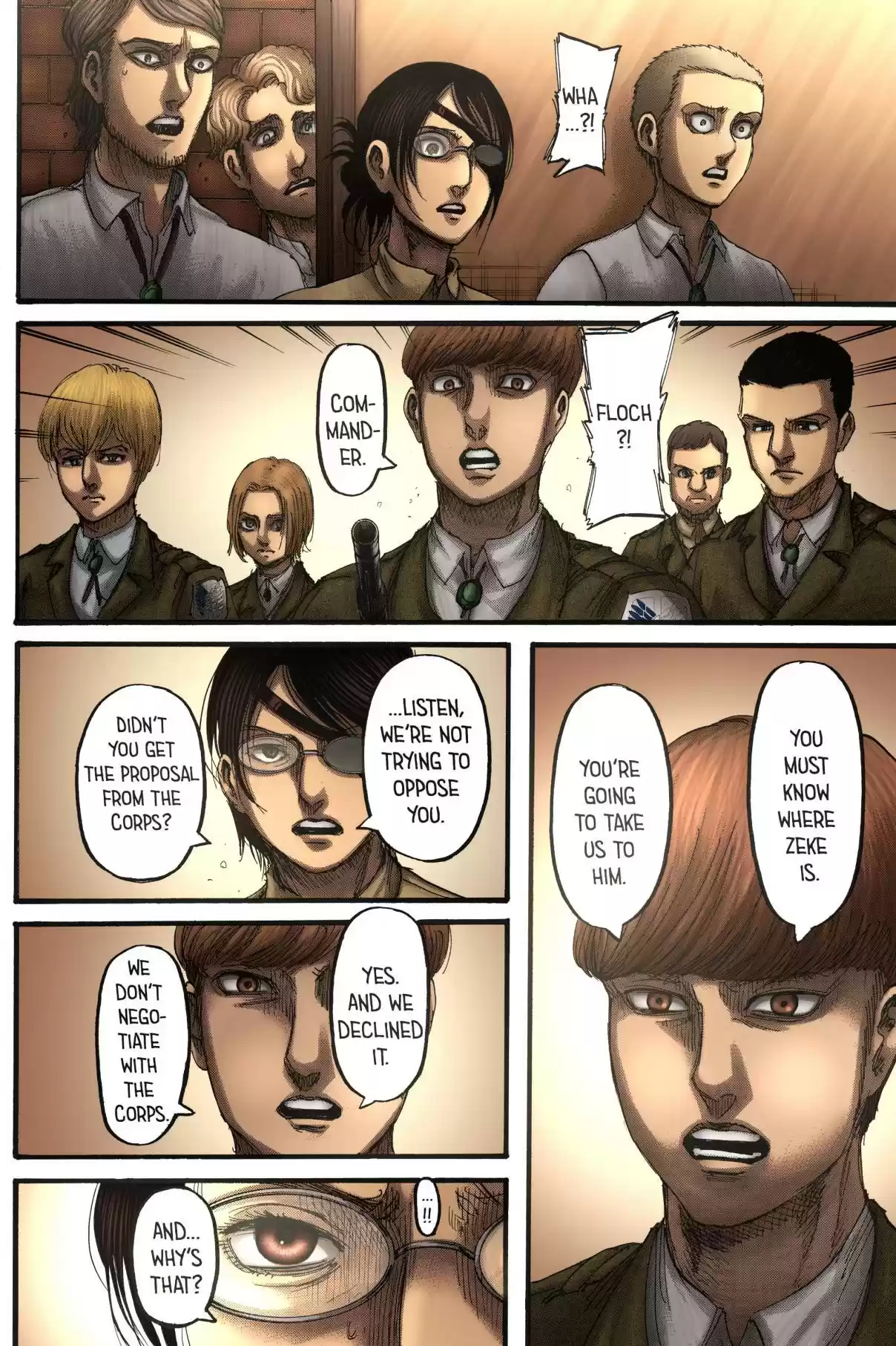 Shingeki no Kyojin (fan colored) Ch. 112 Ignorance