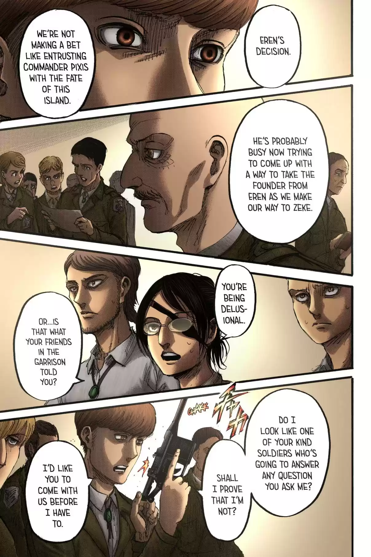 Shingeki no Kyojin (fan colored) Ch. 112 Ignorance