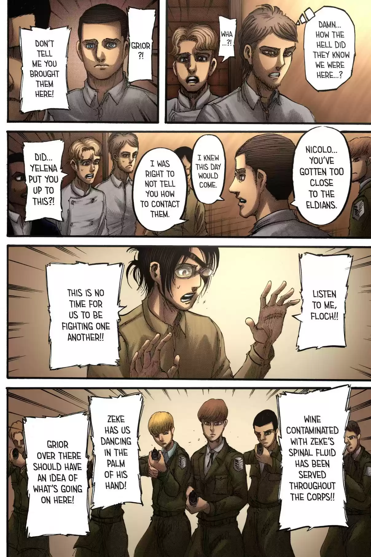 Shingeki no Kyojin (fan colored) Ch. 112 Ignorance
