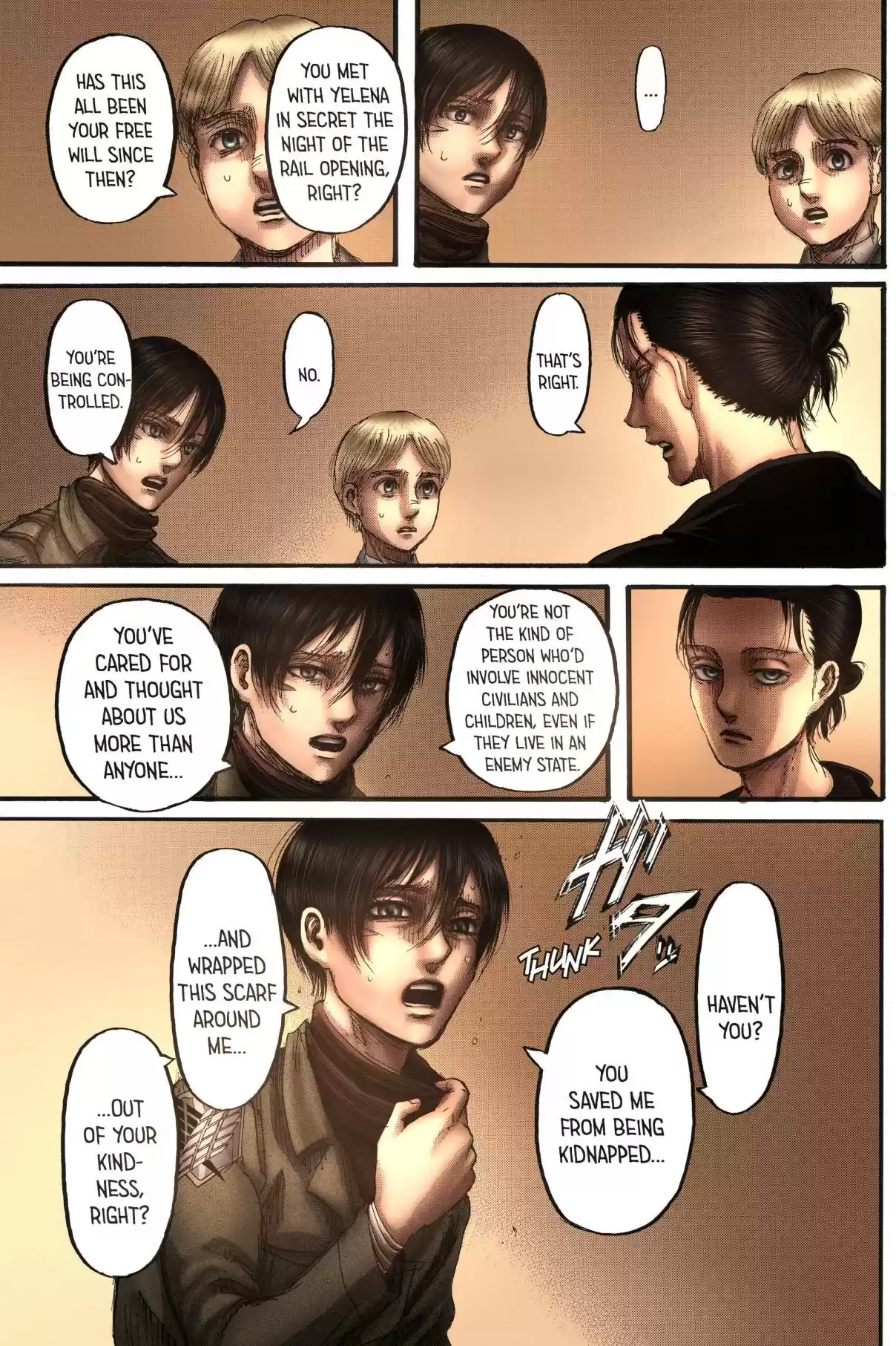 Shingeki no Kyojin (fan colored) Ch. 112 Ignorance