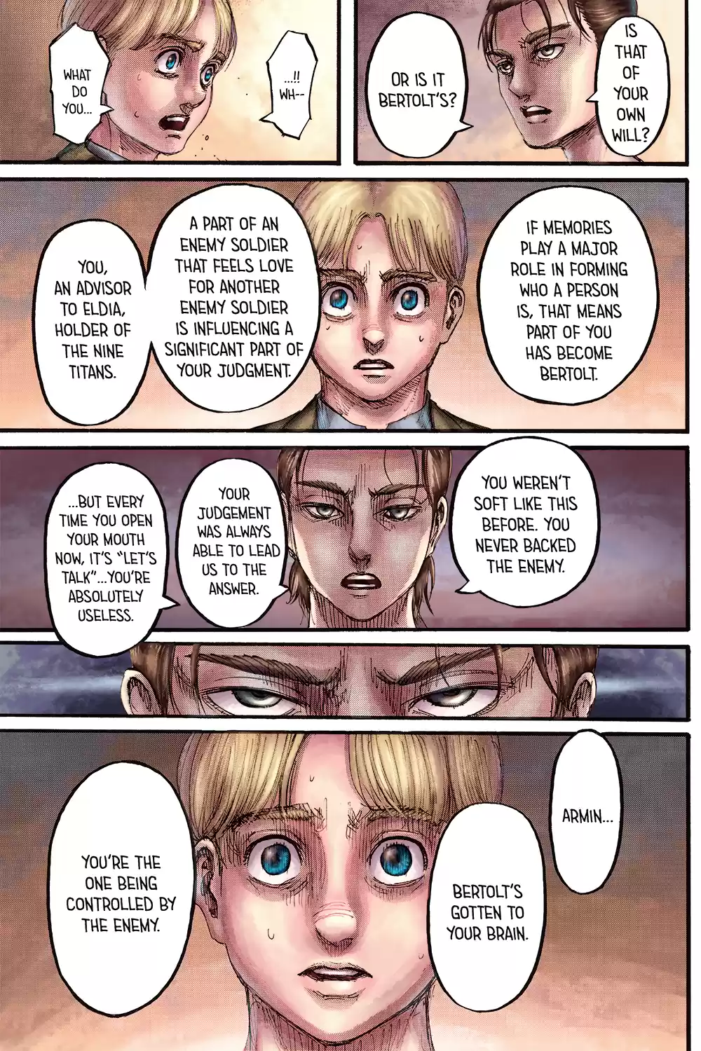 Shingeki no Kyojin (fan colored) Ch. 112 Ignorance