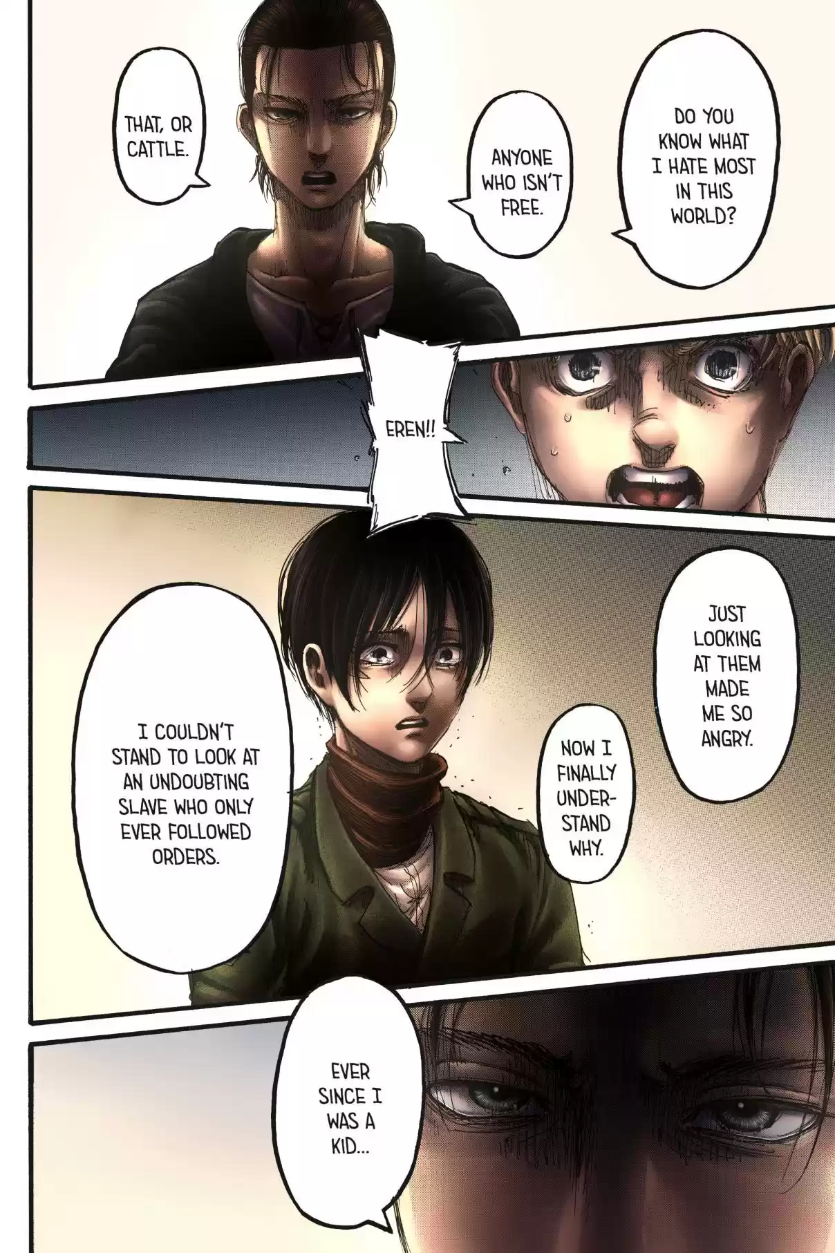 Shingeki no Kyojin (fan colored) Ch. 112 Ignorance