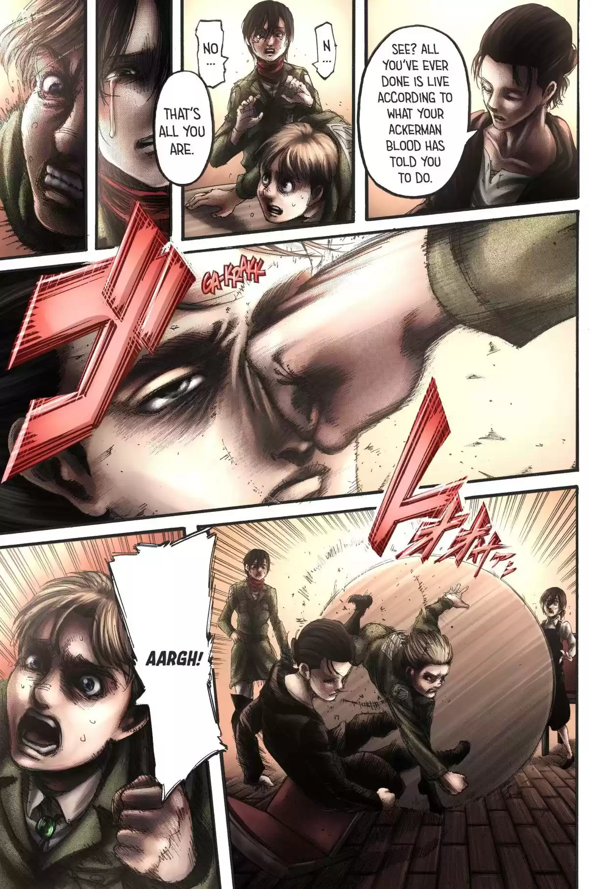 Shingeki no Kyojin (fan colored) Ch. 112 Ignorance