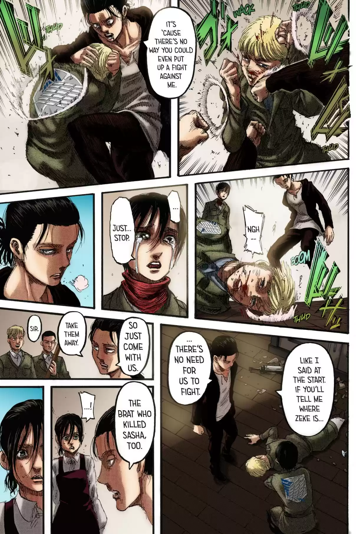 Shingeki no Kyojin (fan colored) Ch. 112 Ignorance