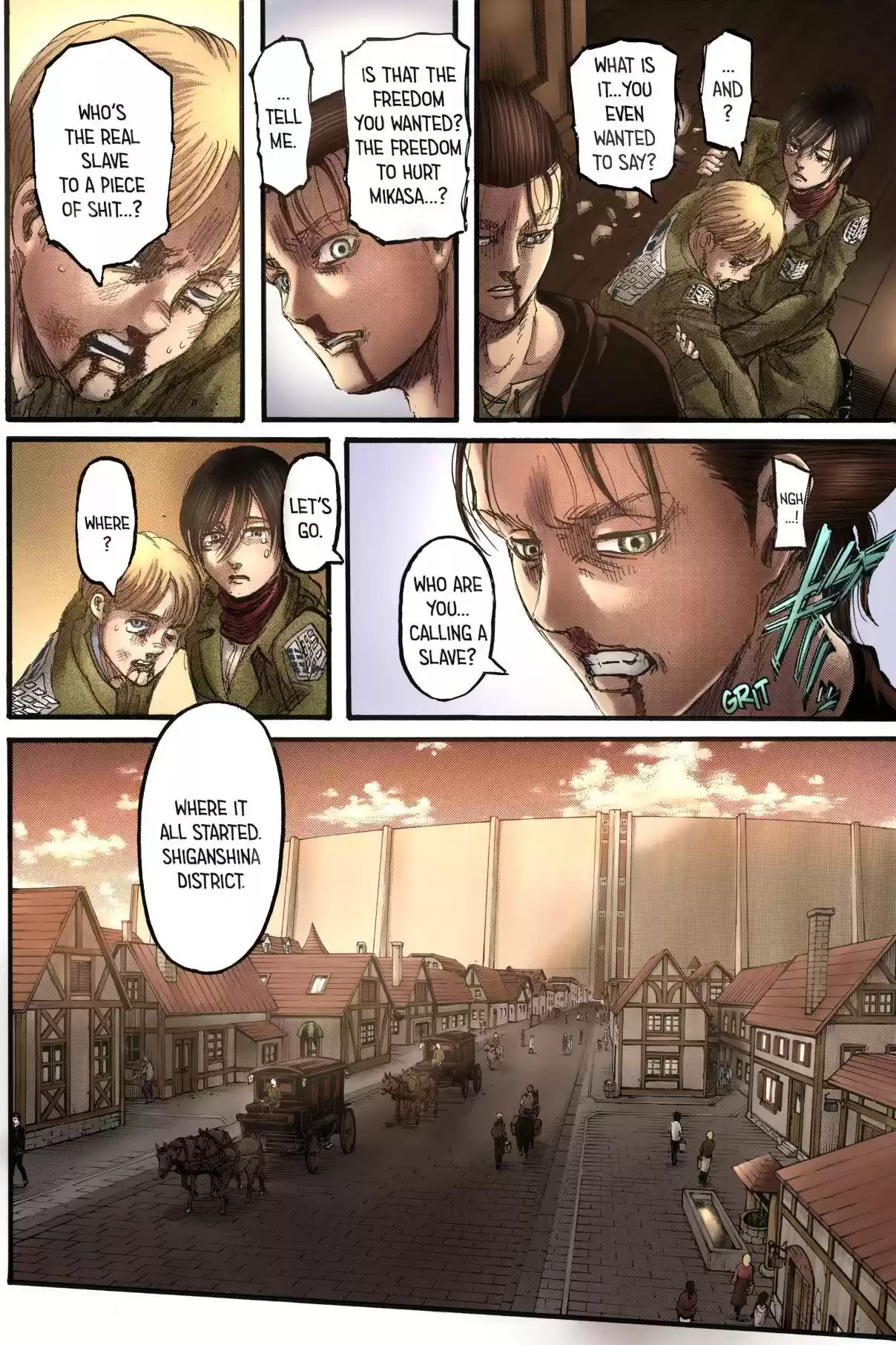 Shingeki no Kyojin (fan colored) Ch. 112 Ignorance
