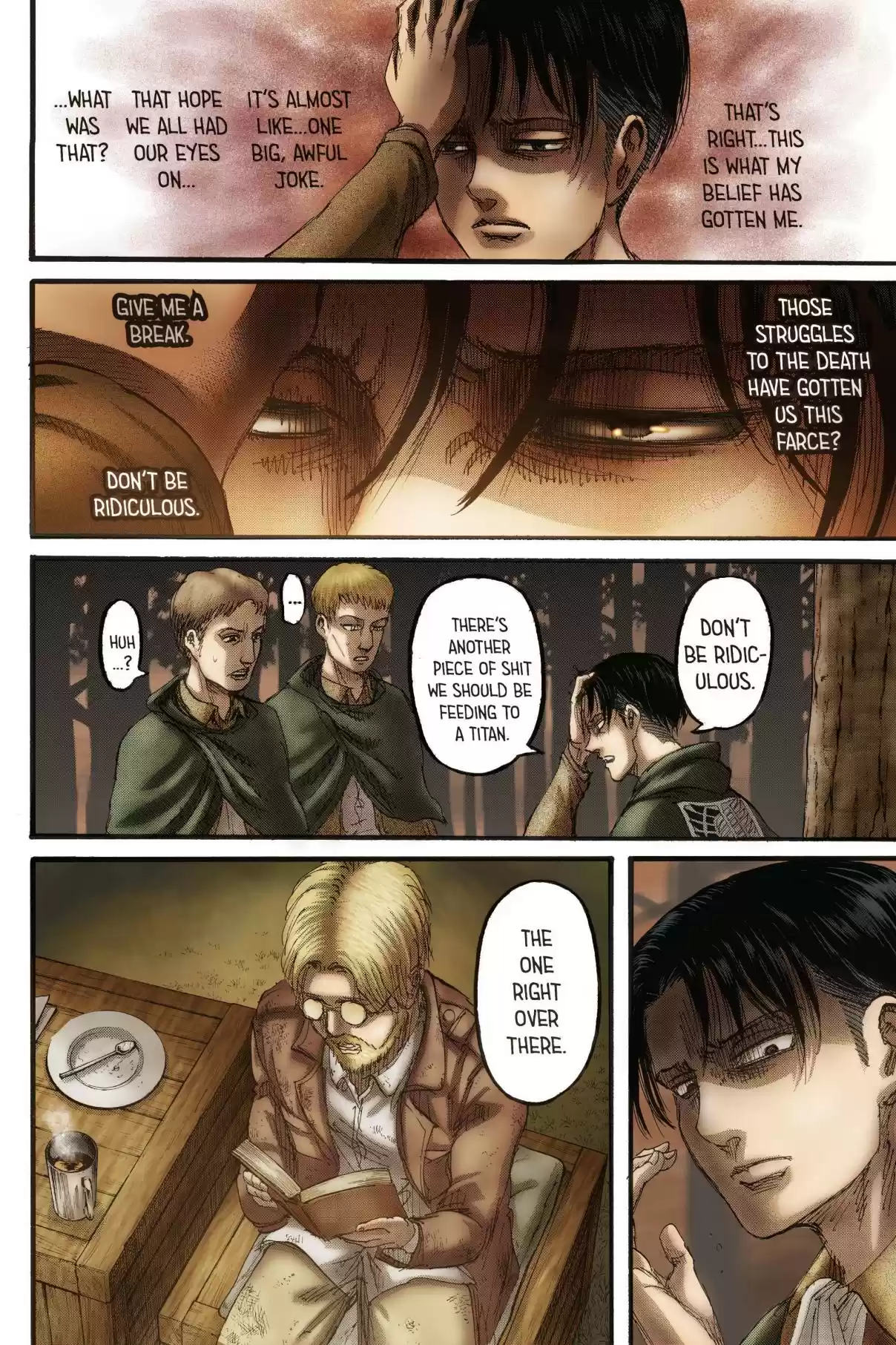 Shingeki no Kyojin (fan colored) Ch. 112 Ignorance