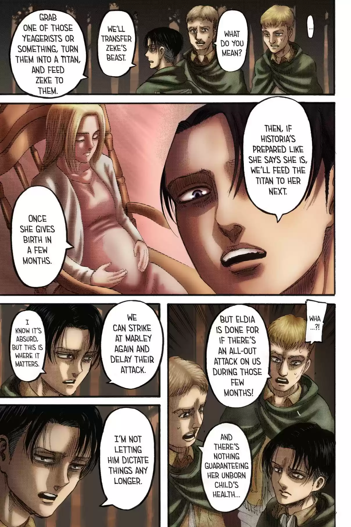 Shingeki no Kyojin (fan colored) Ch. 112 Ignorance