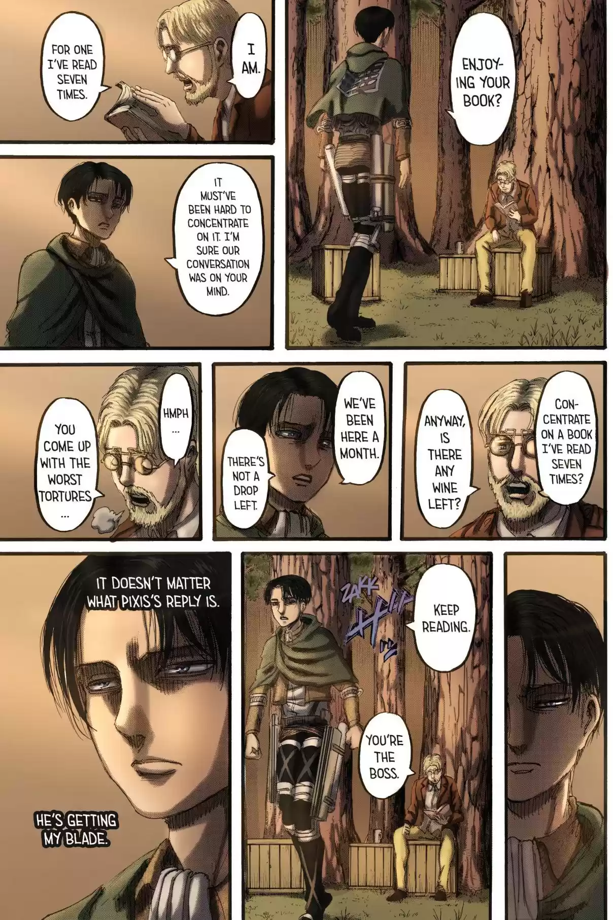 Shingeki no Kyojin (fan colored) Ch. 112 Ignorance