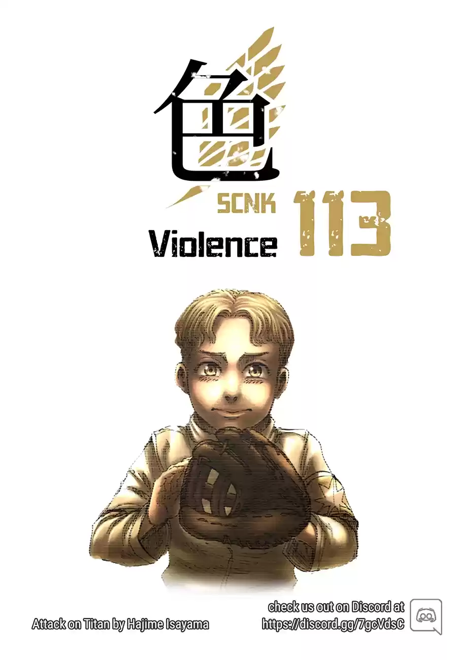 Shingeki no Kyojin (fan colored) Ch. 113 Violence