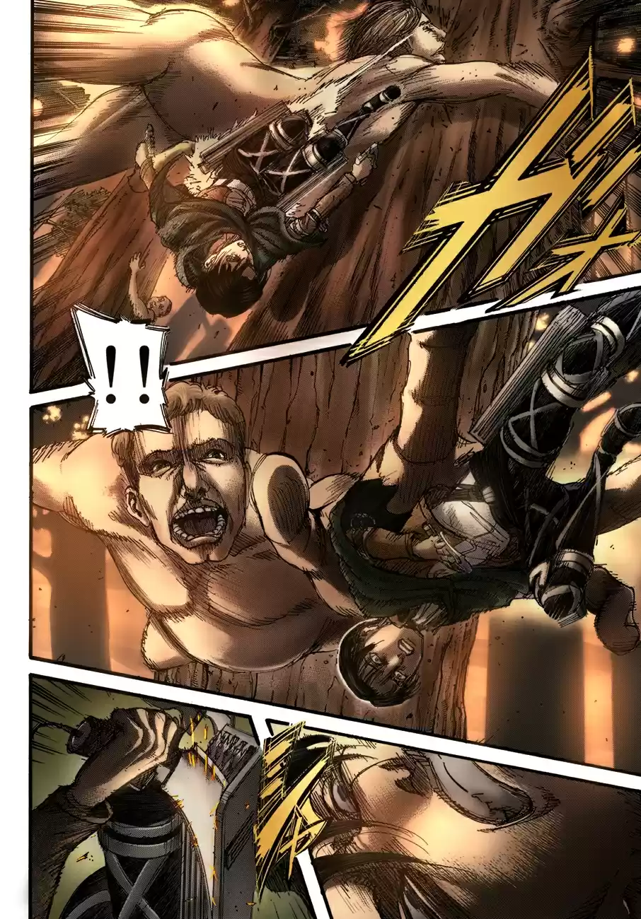 Shingeki no Kyojin (fan colored) Ch. 113 Violence