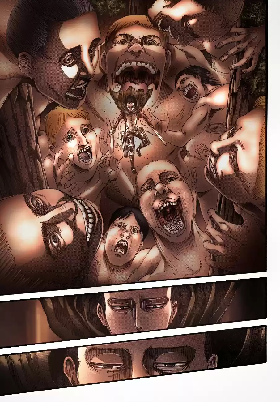 Shingeki no Kyojin (fan colored) Ch. 113 Violence