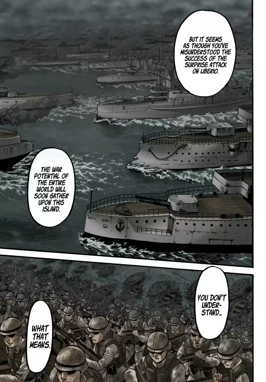 Shingeki no Kyojin (fan colored) Ch. 113 Violence