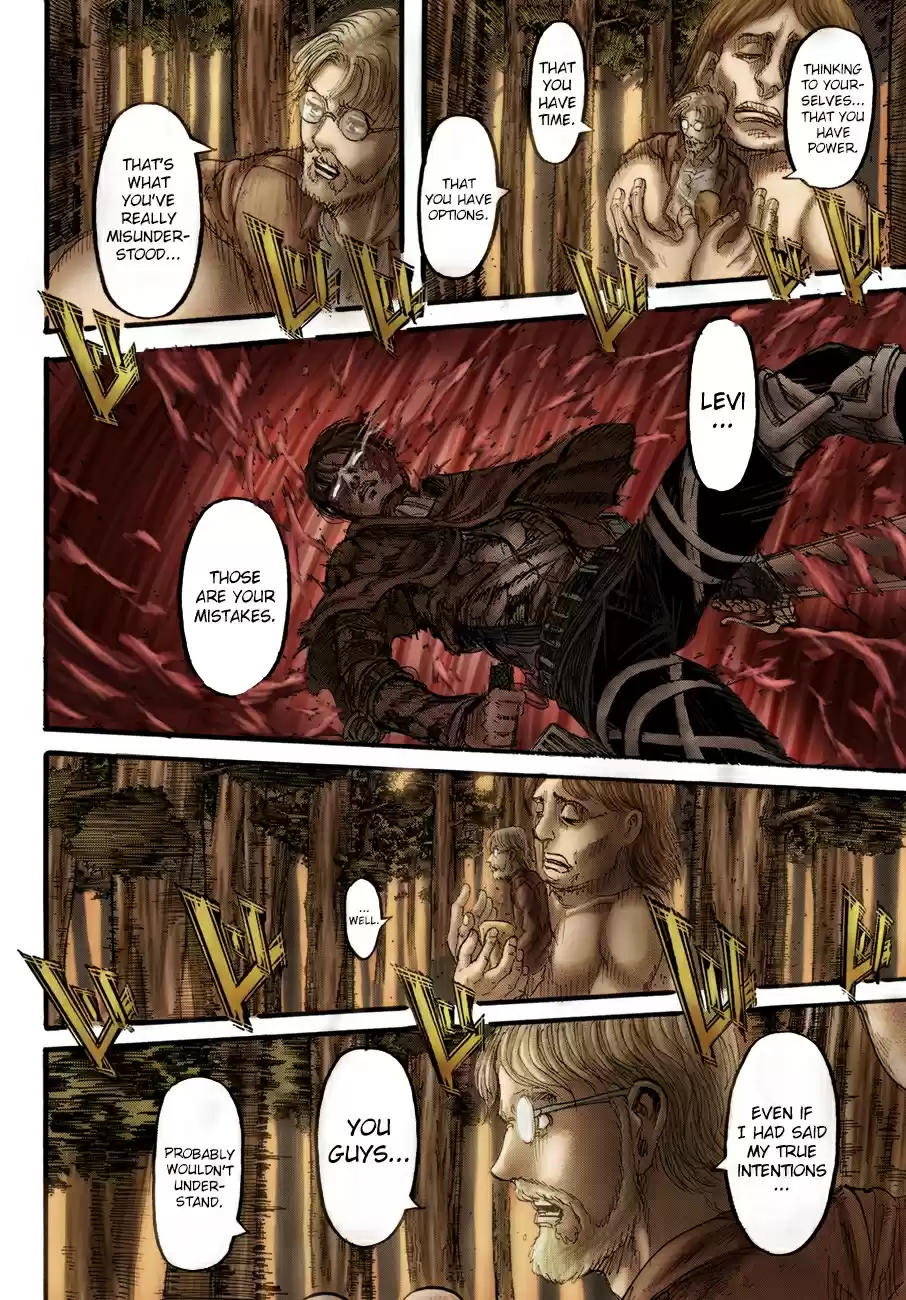 Shingeki no Kyojin (fan colored) Ch. 113 Violence