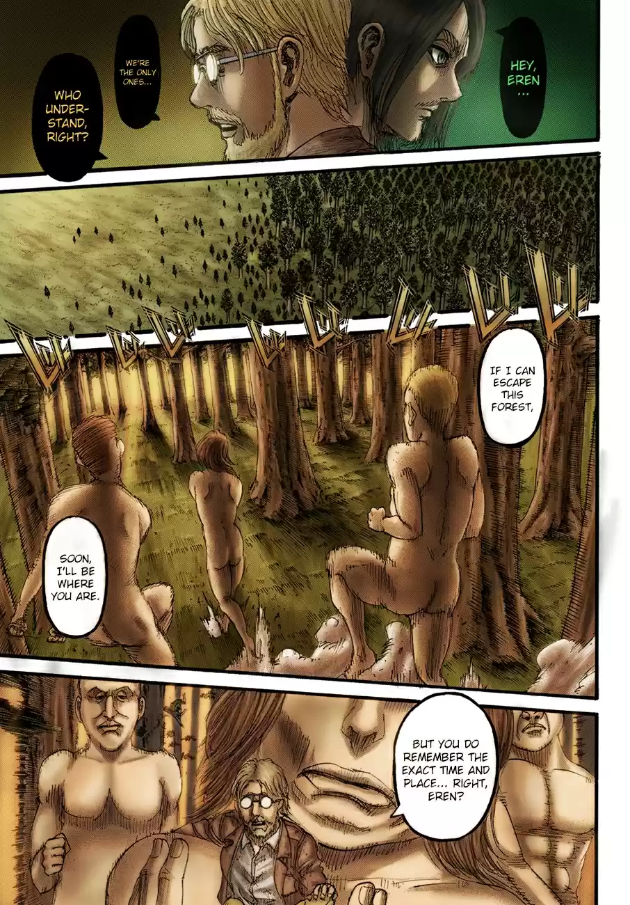 Shingeki no Kyojin (fan colored) Ch. 113 Violence