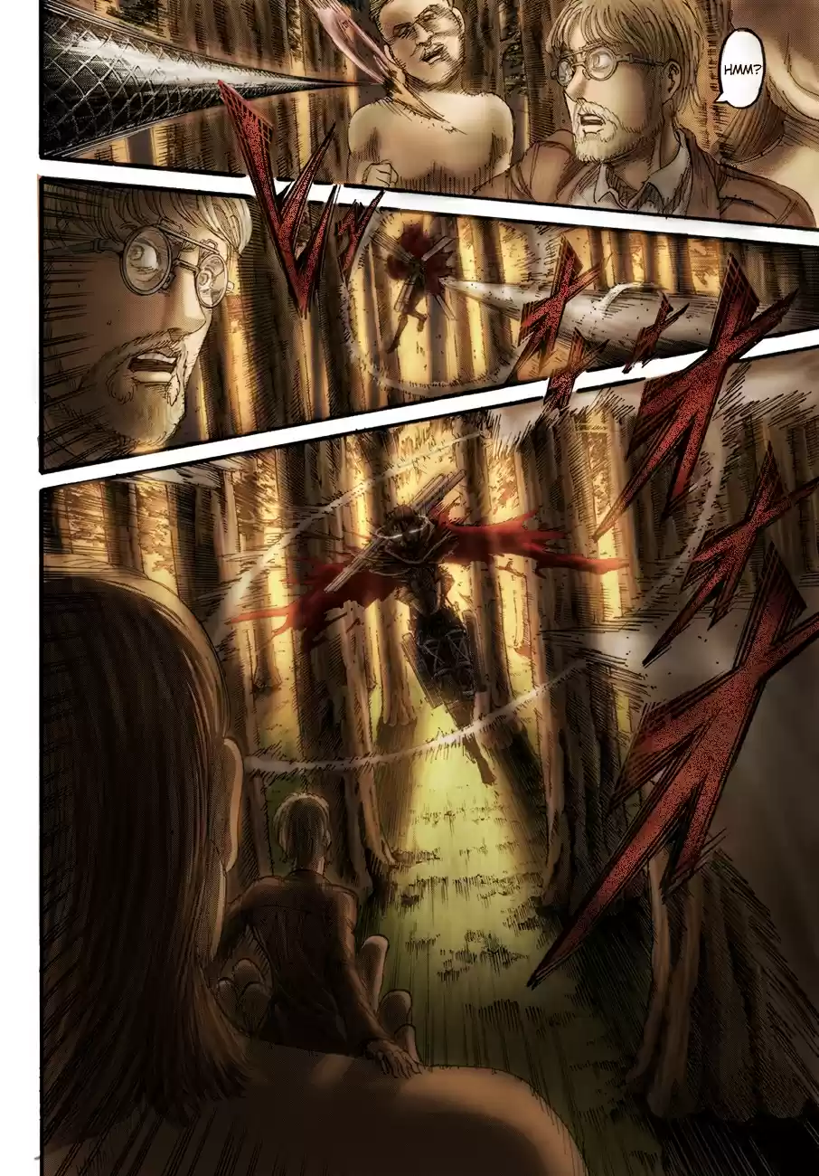 Shingeki no Kyojin (fan colored) Ch. 113 Violence