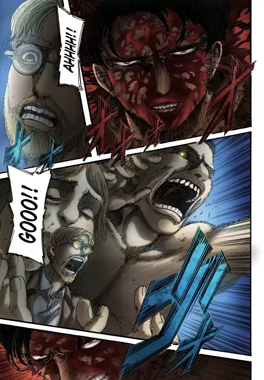 Shingeki no Kyojin (fan colored) Ch. 113 Violence